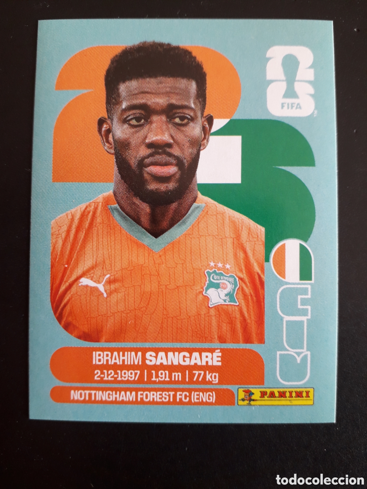 Cromos de f&uacute;tbol: SANGAR&Eacute; COSTA DE MARFIL CIV 12 MUNDIAL F&Uacute;TBOL 2026 FIFA WORLD CUP PANINI SIN PEGAR PEDIDO M&Iacute;NIMO 3&euro;.