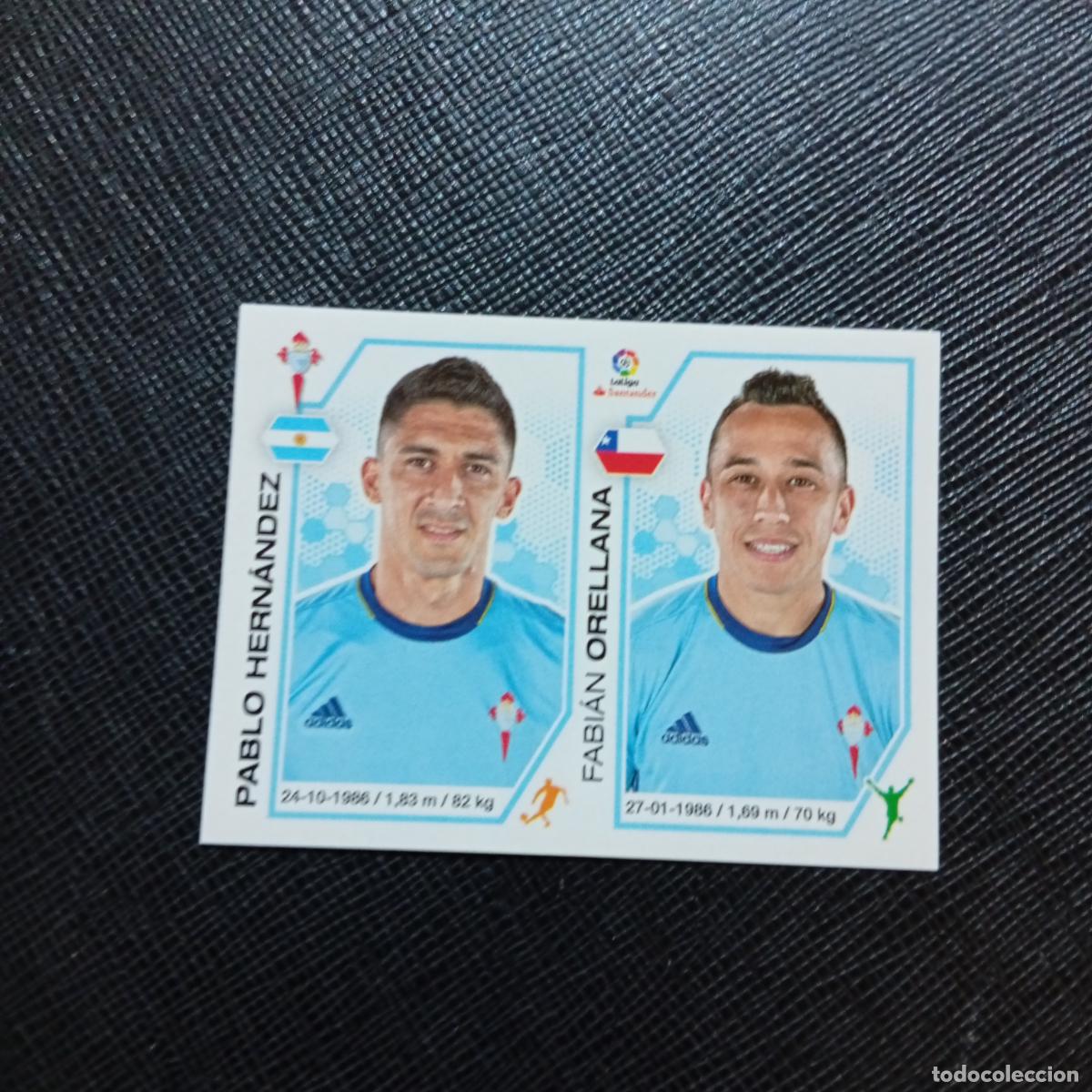 Cromos de f&uacute;tbol: 153 PABLO HERNANDEZ ORELLANA CELTA PANINI 2016 2017 CROMO 16 17 FUTBOL - SIN PEGAR - A215 PG15