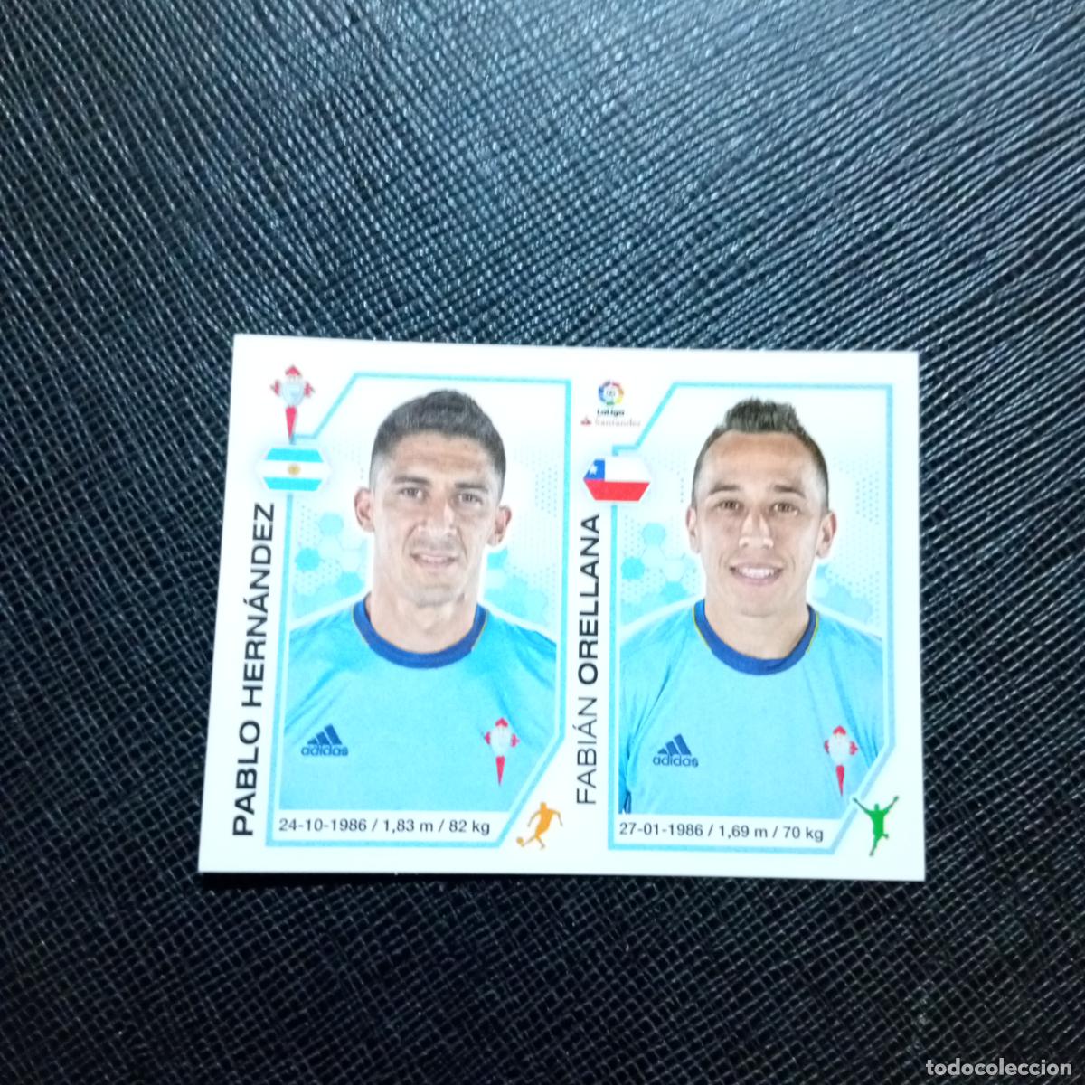 Cromos de f&uacute;tbol: 153 PABLO HERNANDEZ ORELLANA CELTA PANINI 2016 2017 CROMO 16 17 FUTBOL - SIN PEGAR - A215 PG16