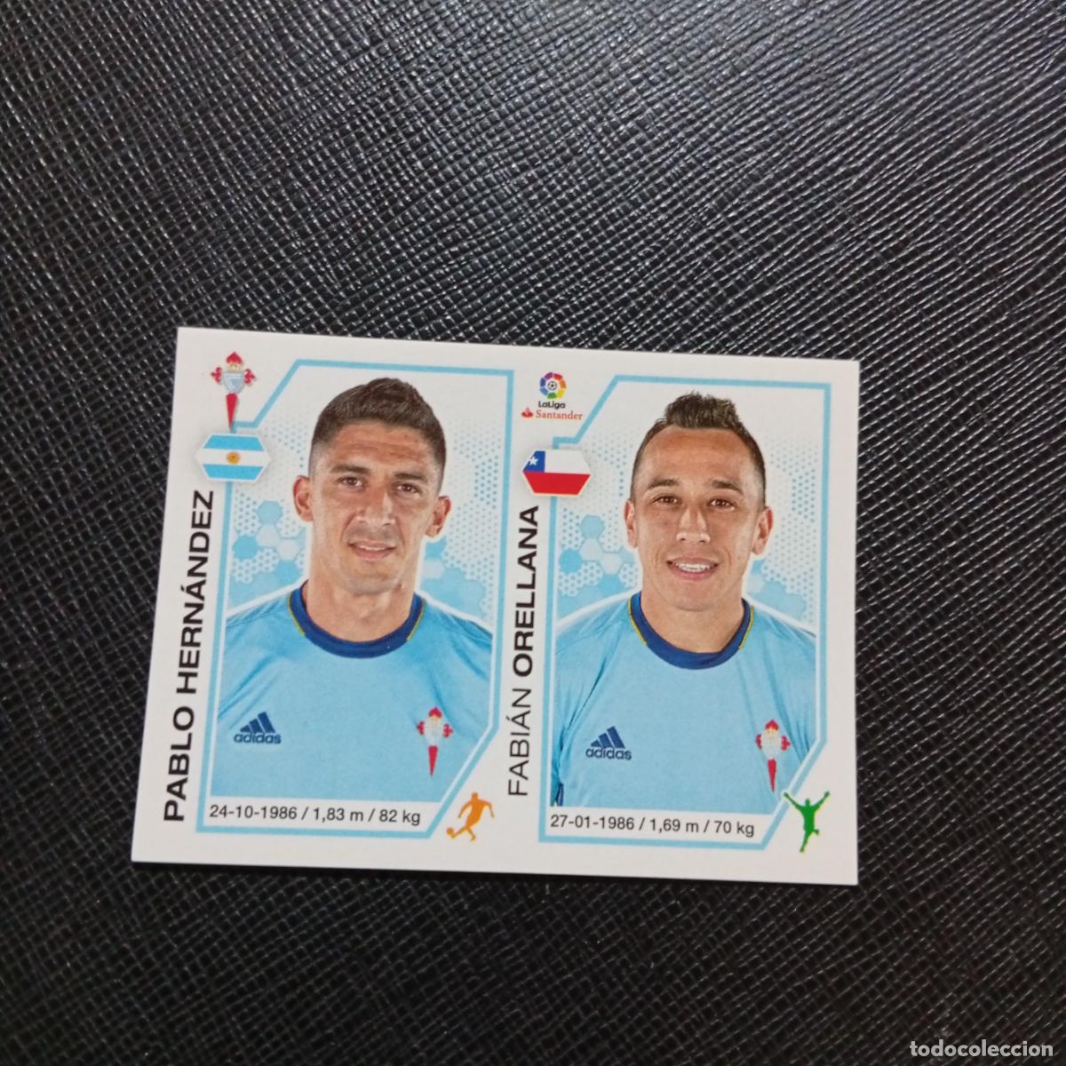 Cromos de f&uacute;tbol: 153 PABLO HERNANDEZ ORELLANA CELTA PANINI 2016 2017 CROMO 16 17 FUTBOL - SIN PEGAR - A215 PG16