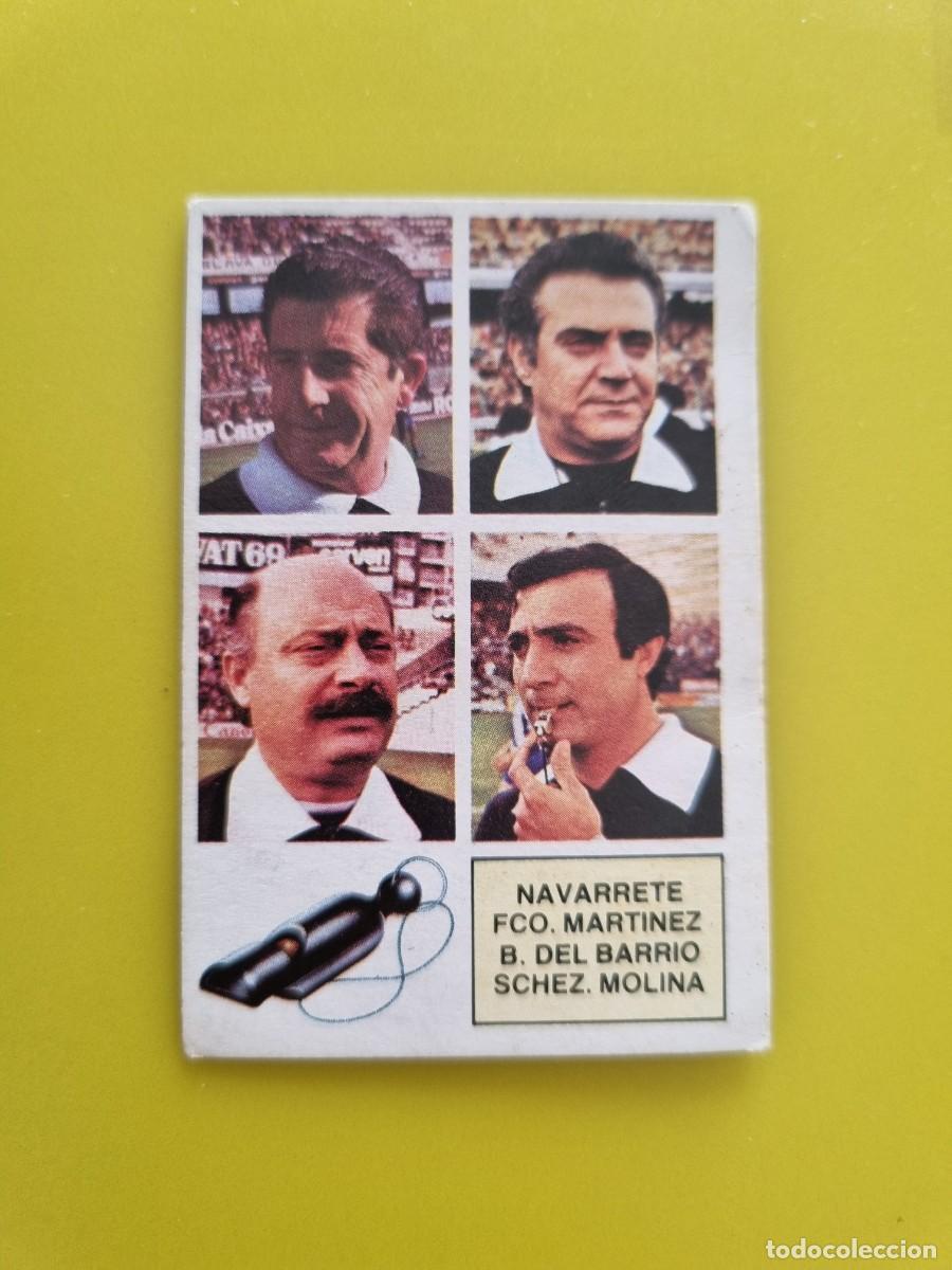 Cromos de f&uacute;tbol: CROMO FUTBOL LIGA ESTE 82 83 1982 1983 NUNCA PEGADO SIN PEGAR ARBITROS AR926
