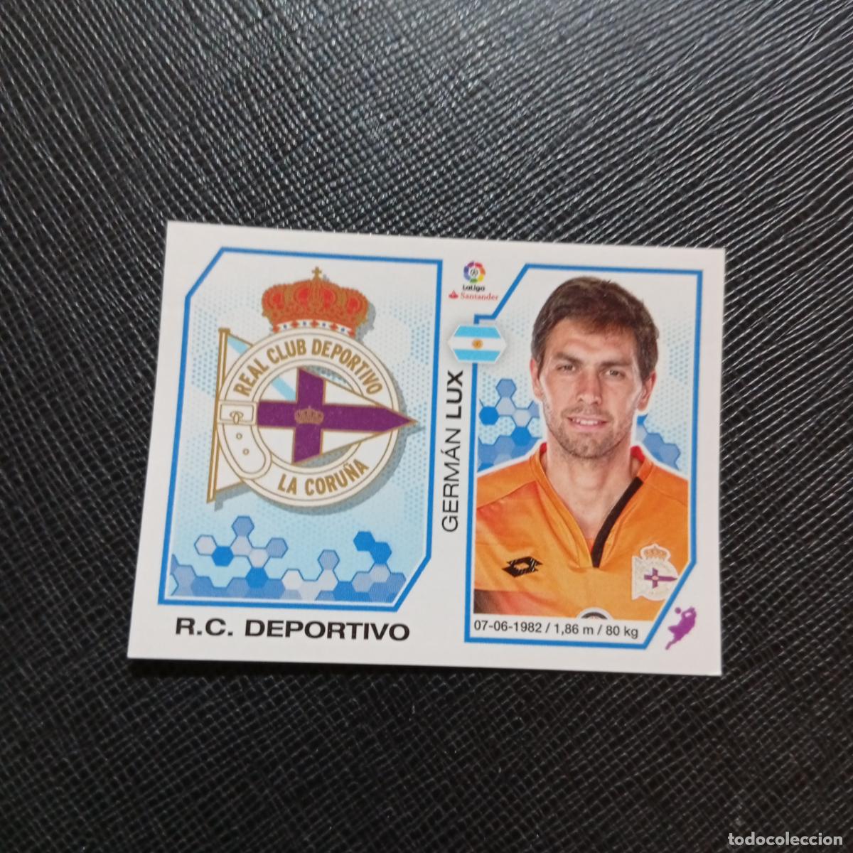 Cromos de f&uacute;tbol: 155 ESCUDO LUX DEPORTIVO PANINI 2016 2017 CROMO 16 17 FUTBOL - SIN PEGAR - A215 PG16