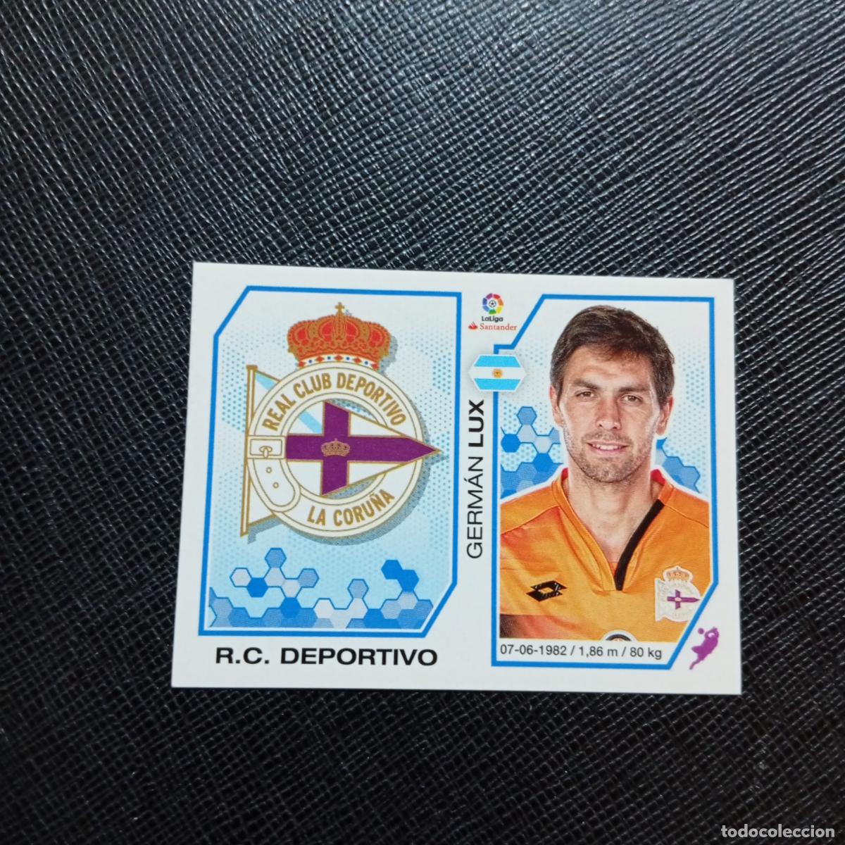 Cromos de f&uacute;tbol: 155 ESCUDO LUX DEPORTIVO PANINI 2016 2017 CROMO 16 17 FUTBOL - SIN PEGAR - A215 PG16