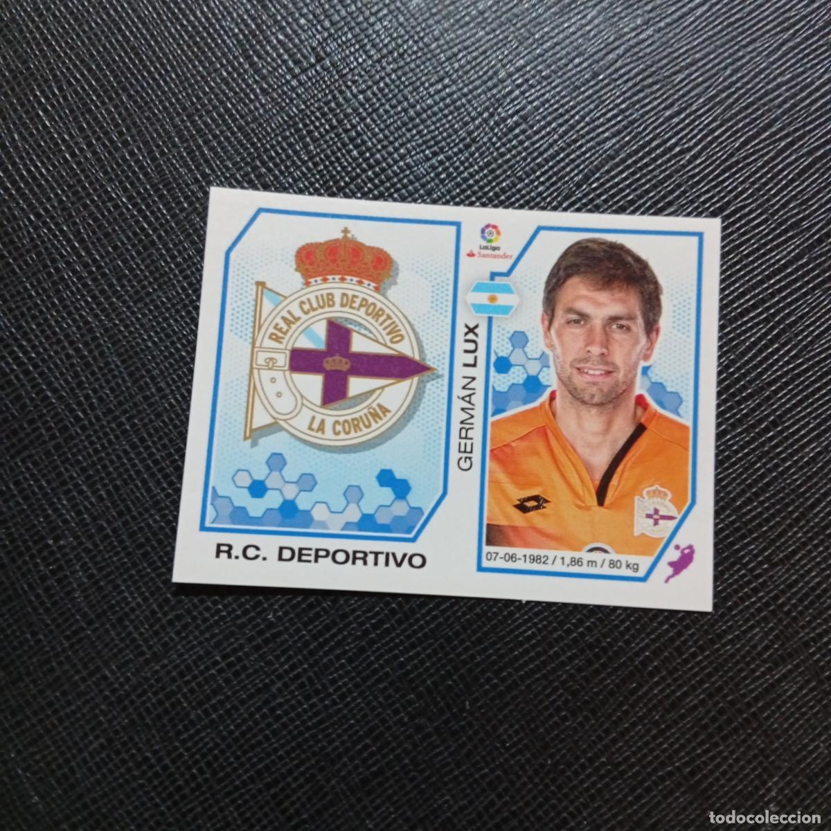 Cromos de f&uacute;tbol: 155 ESCUDO LUX DEPORTIVO PANINI 2016 2017 CROMO 16 17 FUTBOL - SIN PEGAR - A215 PG16