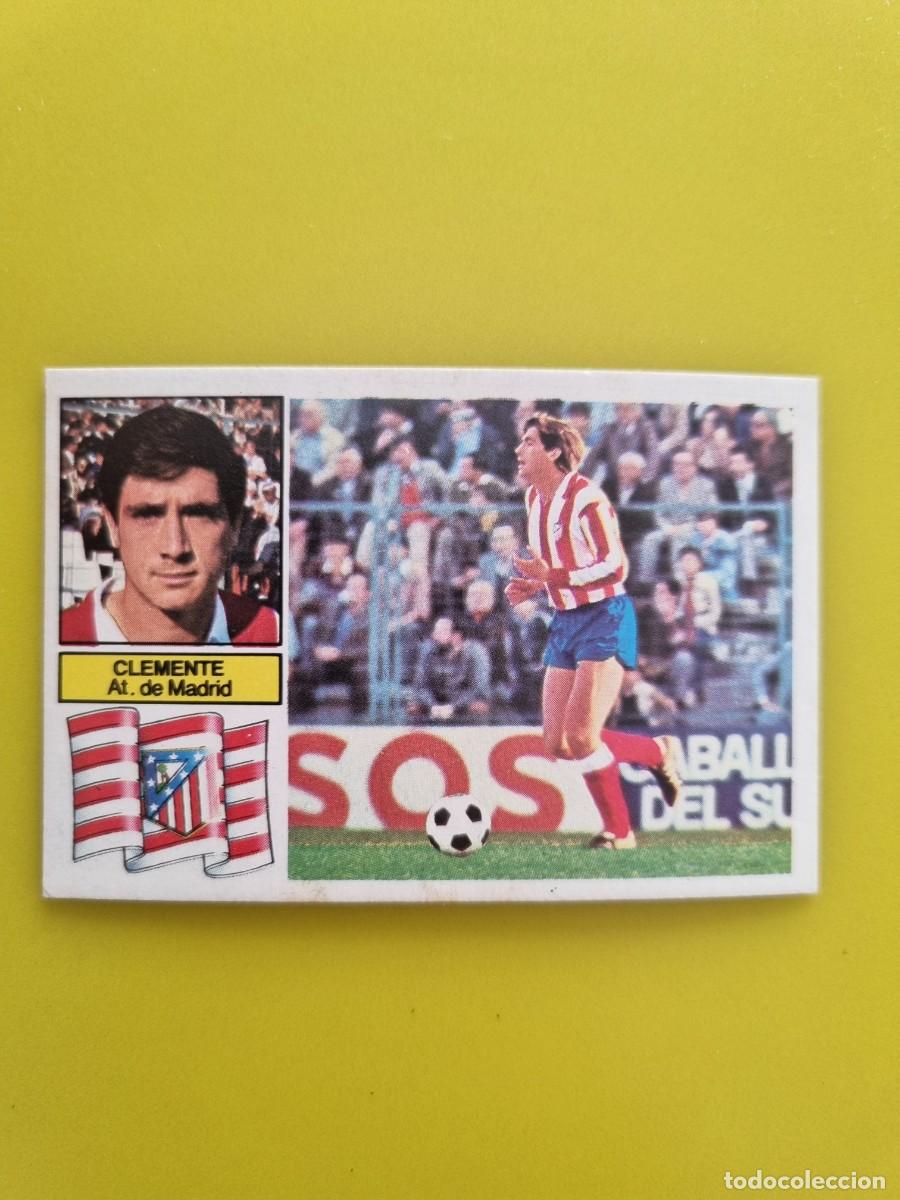 Cromos de f&uacute;tbol: CROMO FUTBOL LIGA ESTE 82 83 1982 1983 NUNCA PEGADO SIN PEGAR CLEMENTE AT DE MADRID AR926