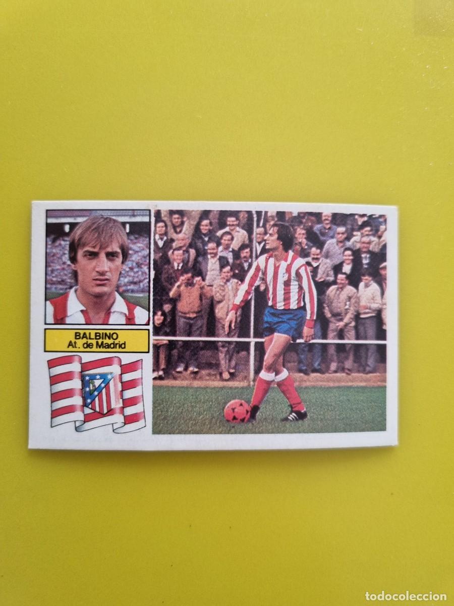 Cromos de f&uacute;tbol: CROMO FUTBOL LIGA ESTE 82 83 1982 1983 NUNCA PEGADO SIN PEGAR BALBINO AT DE MADRID AR926