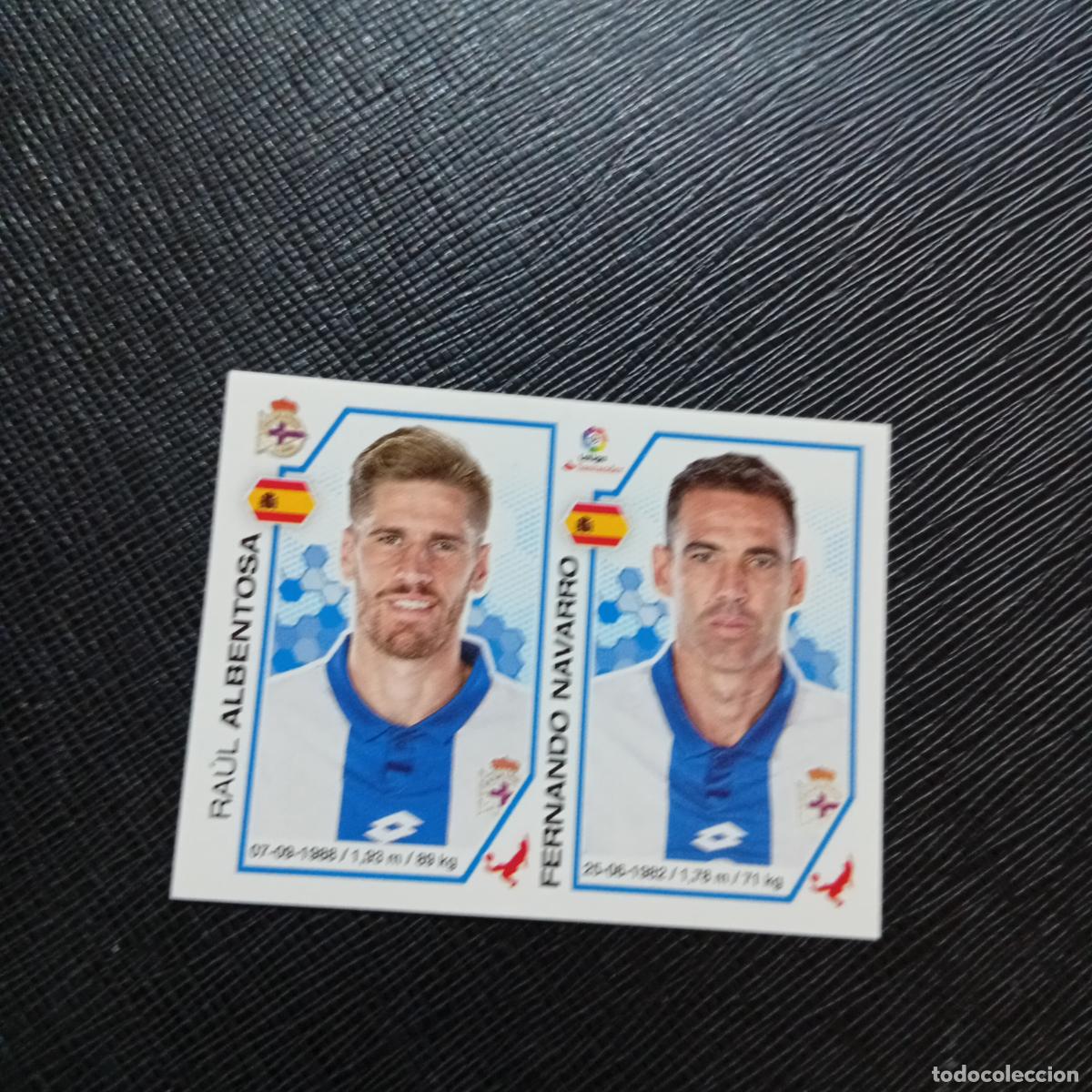 Cromos de f&uacute;tbol: 157 ALBENTOSA FERNANDO NAVARRO DEPORTIVO PANINI 2016 2017 CROMO 16 17 FUTBOL - SIN PEGAR - A215 PG17