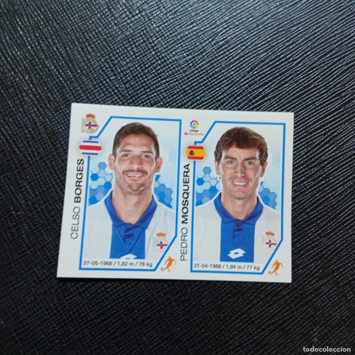 Cromos de f&uacute;tbol: 158 BORGES MOSQUERA DEPORTIVO PANINI 2016 2017 CROMO 16 17 FUTBOL - SIN PEGAR - A215 PG17