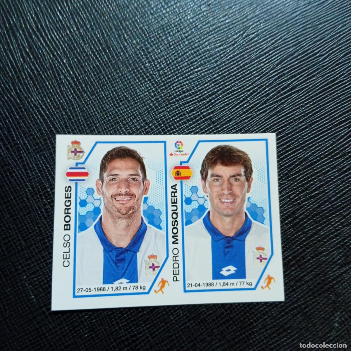 Cromos de f&uacute;tbol: 158 BORGES MOSQUERA DEPORTIVO PANINI 2016 2017 CROMO 16 17 FUTBOL - SIN PEGAR - A215 PG17