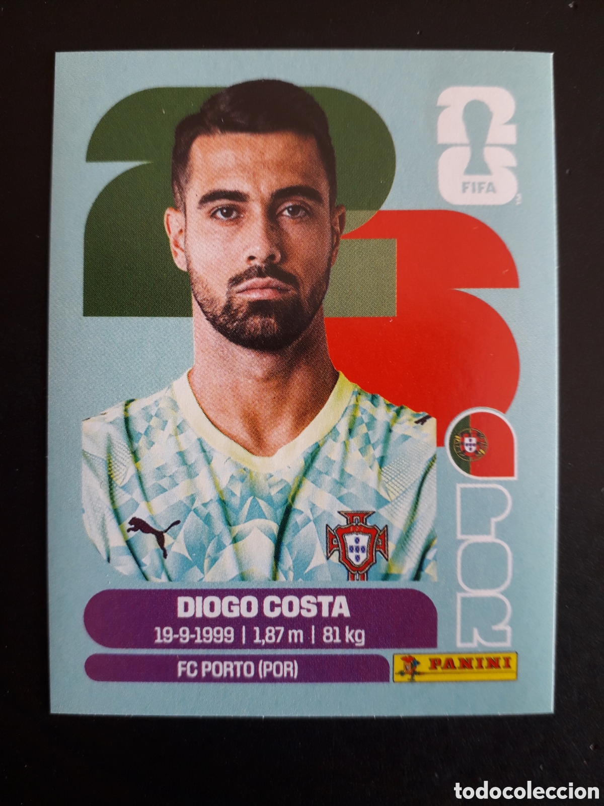 Cromos de f&uacute;tbol: DIOGO COSTA PORTUGAL POR 2 MUNDIAL F&Uacute;TBOL 2026 FIFA WORLD CUP PANINI SIN PEGAR PEDIDO M&Iacute;NIMO 3&euro;