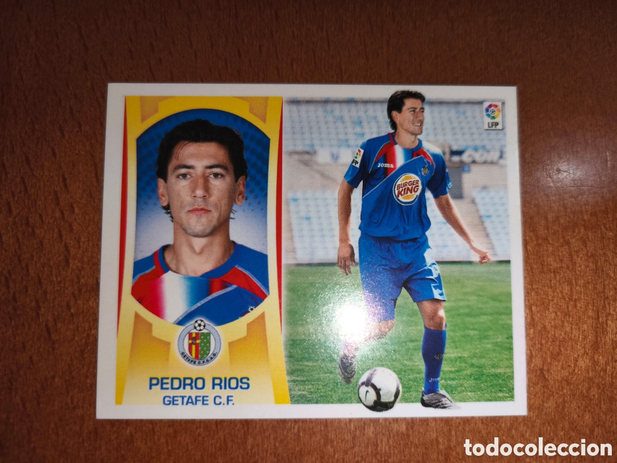 Cromos de f&uacute;tbol: Pedro Rios n&deg;8 B liga este 09/10 Getafe