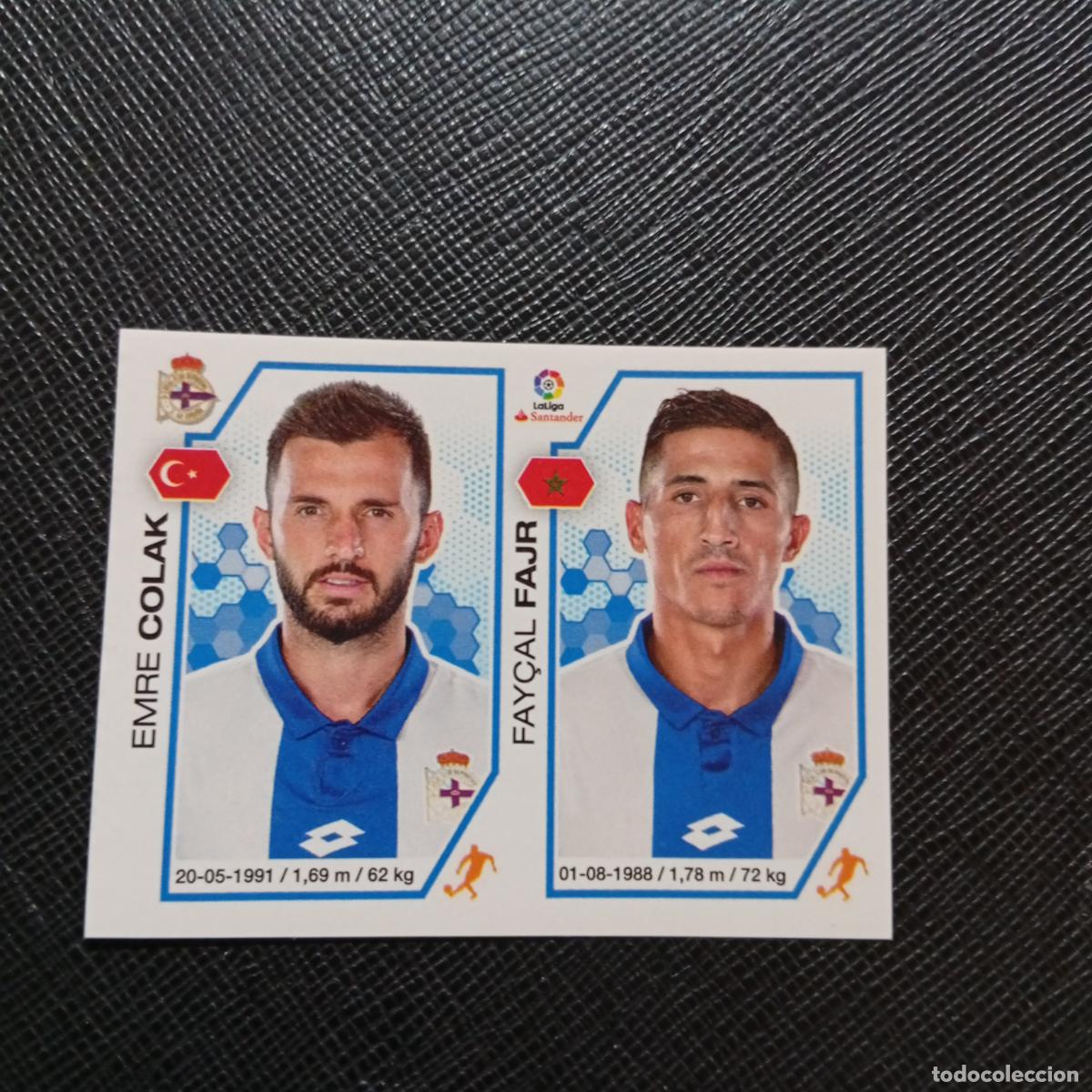 Cromos de f&uacute;tbol: 159 COLAK FAJR DEPORTIVO PANINI 2016 2017 CROMO 16 17 FUTBOL - SIN PEGAR - A215 PG17