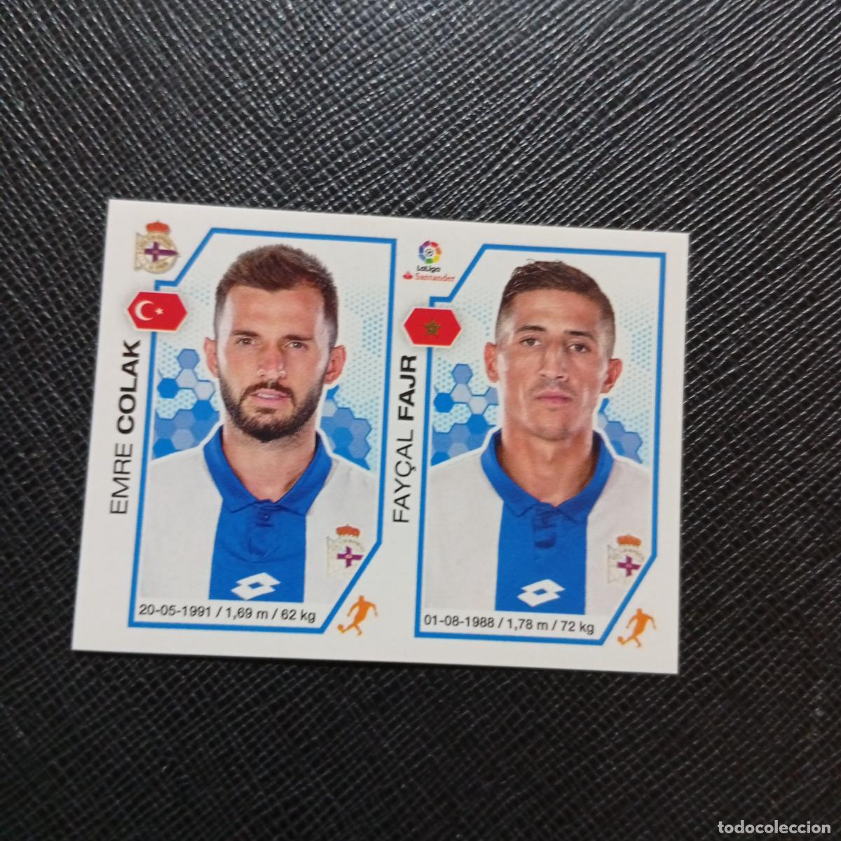Cromos de f&uacute;tbol: 159 COLAK FAJR DEPORTIVO PANINI 2016 2017 CROMO 16 17 FUTBOL - SIN PEGAR - A215 PG17