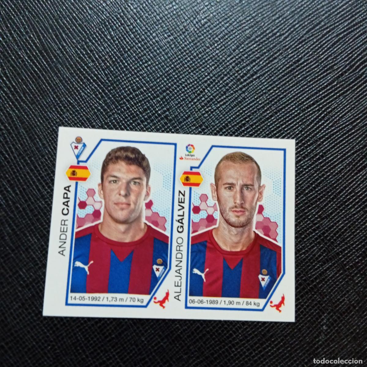 Cromos de f&uacute;tbol: 162 CAPA GALVEZ EIBAR PANINI 2016 2017 CROMO 16 17 FUTBOL - SIN PEGAR - A215 PG17