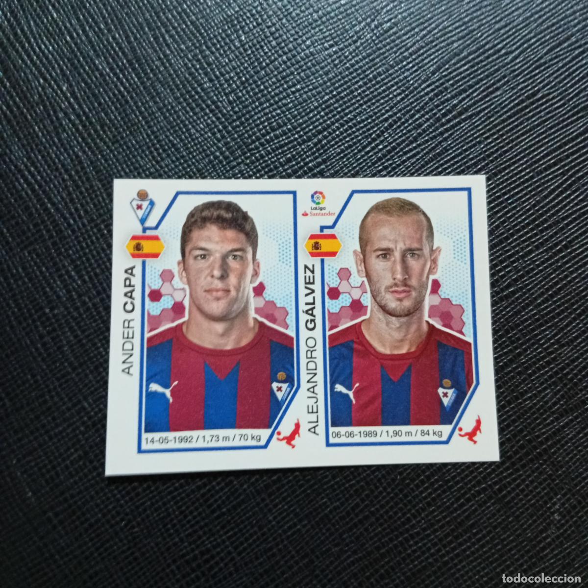 Cromos de f&uacute;tbol: 162 CAPA GALVEZ EIBAR PANINI 2016 2017 CROMO 16 17 FUTBOL - SIN PEGAR - A215 PG18
