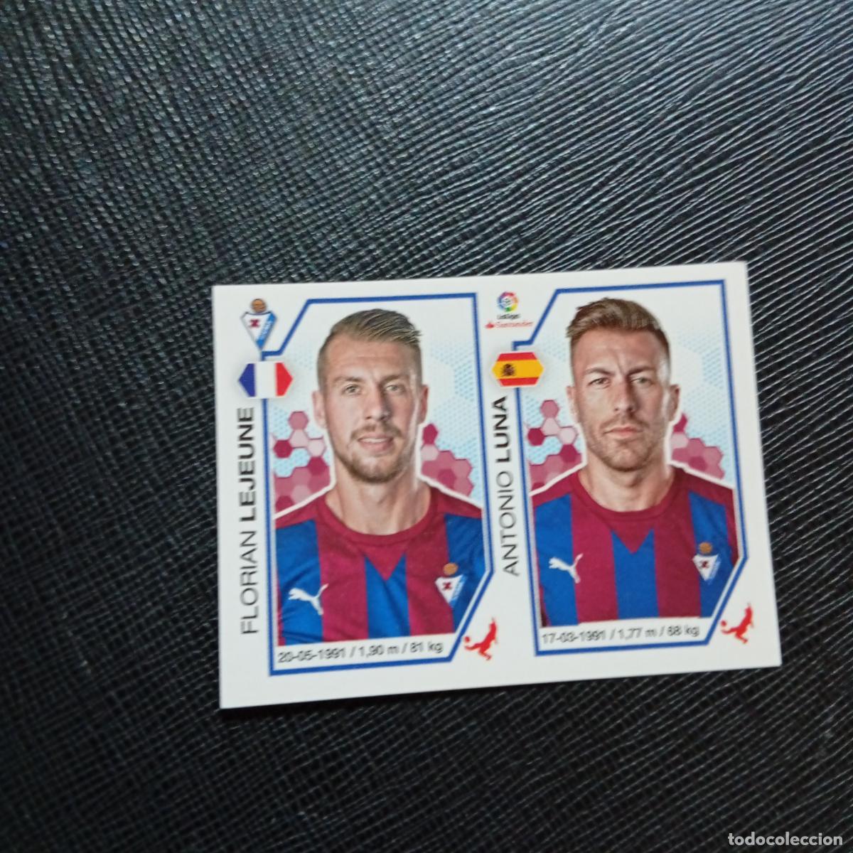 Cromos de f&uacute;tbol: 163 LEJEUNE LUNA EIBAR PANINI 2016 2017 CROMO 16 17 FUTBOL - SIN PEGAR - A215 PG18