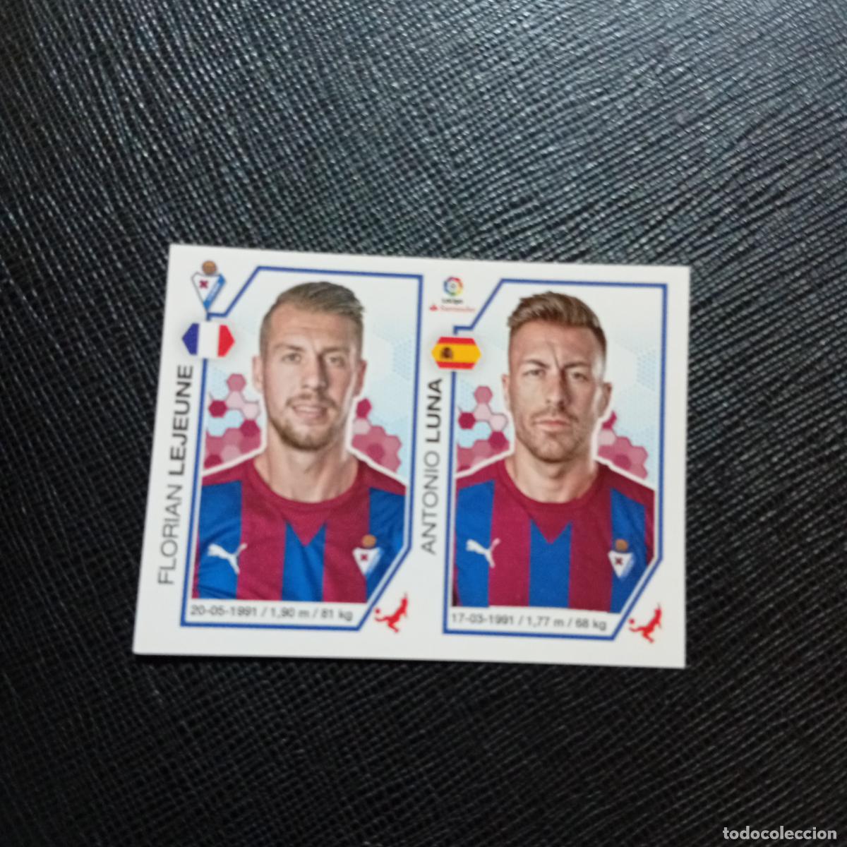 Cromos de f&uacute;tbol: 163 LEJEUNE LUNA EIBAR PANINI 2016 2017 CROMO 16 17 FUTBOL - SIN PEGAR - A215 PG18