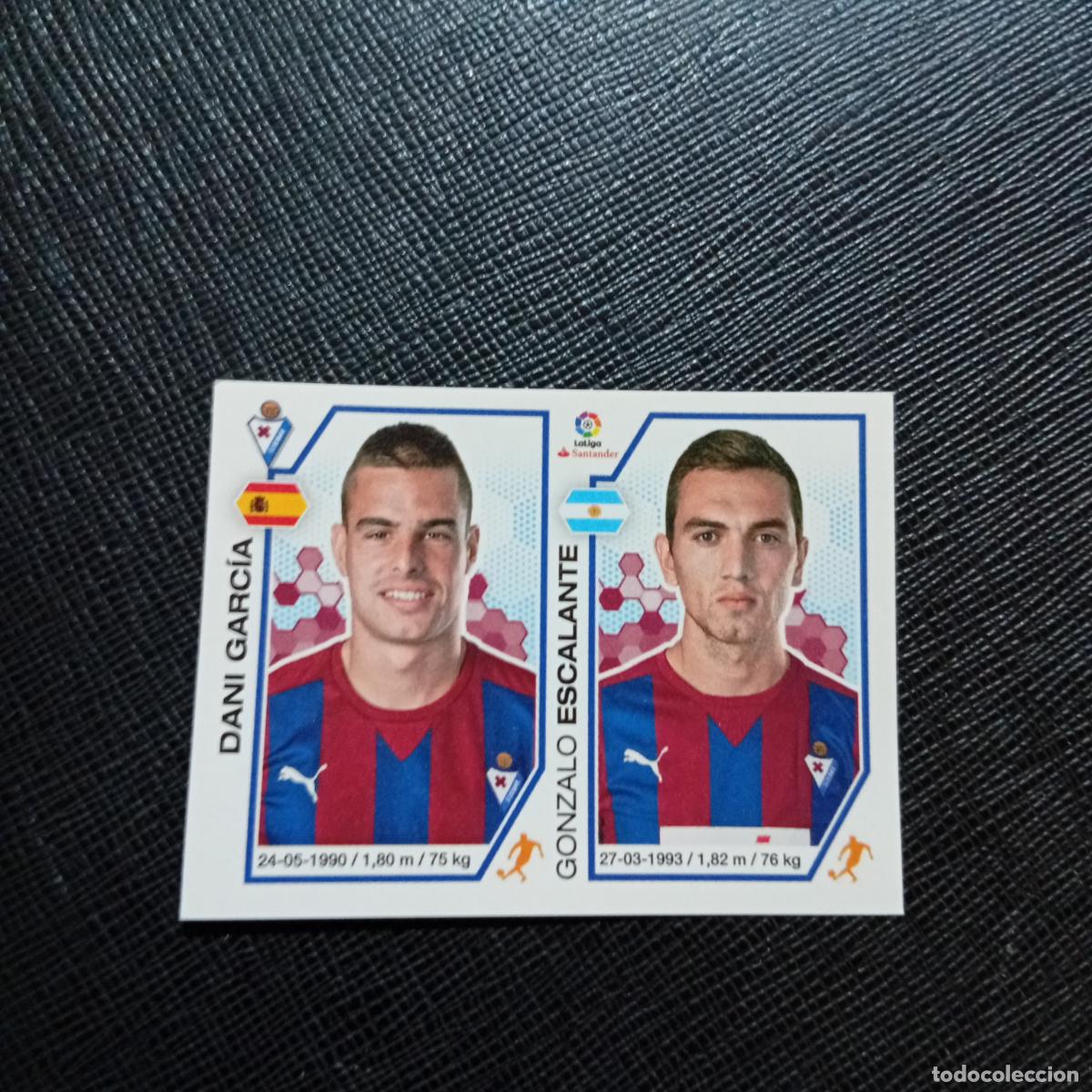 Cromos de f&uacute;tbol: 164 DANI GARCIA ESCALANTE EIBAR PANINI 2016 2017 CROMO 16 17 FUTBOL - SIN PEGAR - A215 PG18