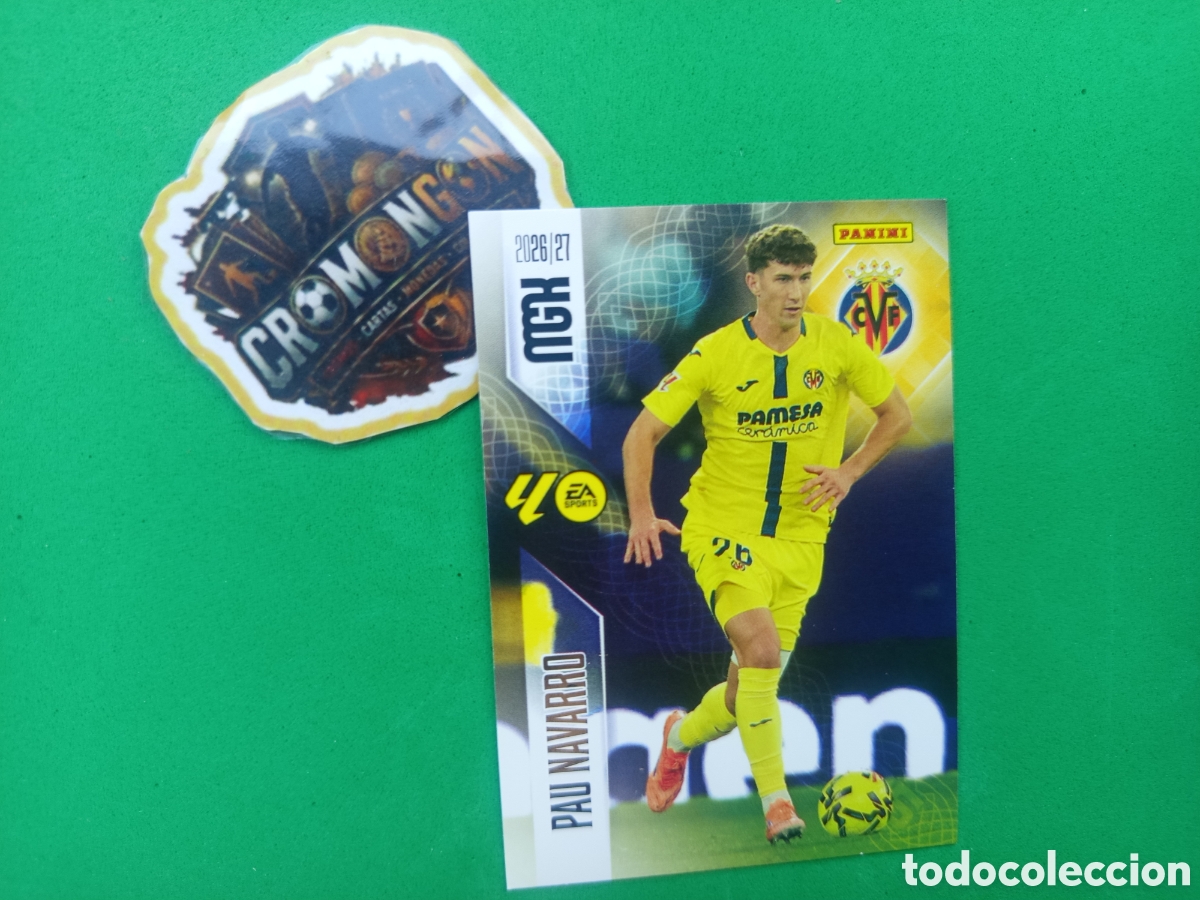 Figurine di Calcio: ❇️ CROMO ⚽ CARD PAU NAVARRO VILLARREAL 365 MEGACRACKS LIGA 26 27 MGKS 2026 2027 ❇️