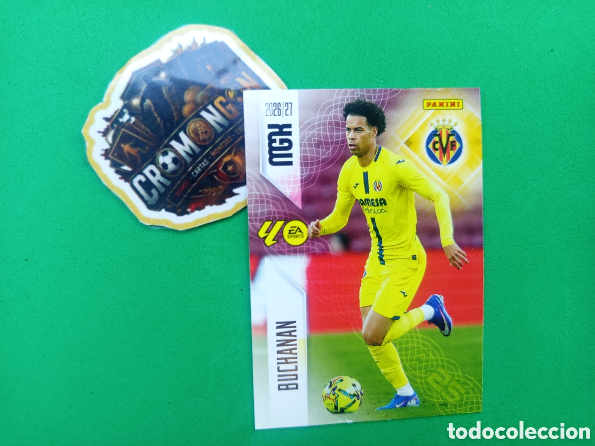 Figurine di Calcio: ❇️ CROMO ⚽ CARD BUCHANAN VILLARREAL 374 MEGACRACKS LIGA 26 27 MGKS 2026 2027 ❇️