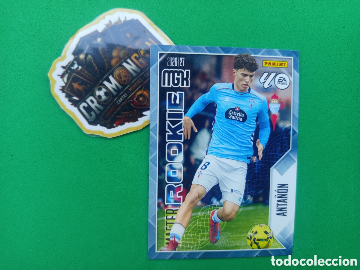 Cromos de Futebol: ❇️ CROMO ⚽ CARD ANTA&Ntilde;&Oacute;N CELTA DE VIGO 407 MASTER ROOKIE MEGACRACKS LIGA 26 27 MGKS 2026 2027 ❇️