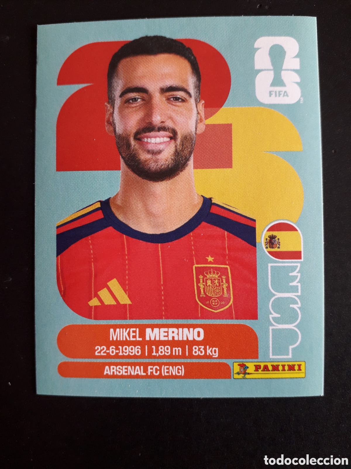 Cromos de f&uacute;tbol: MERINO ESPA&Ntilde;A ESP 14 MUNDIAL F&Uacute;TBOL 2026 FIFA WORLD CUP PANINI SIN PEGAR PEDIDO M&Iacute;NIMO 3&euro;