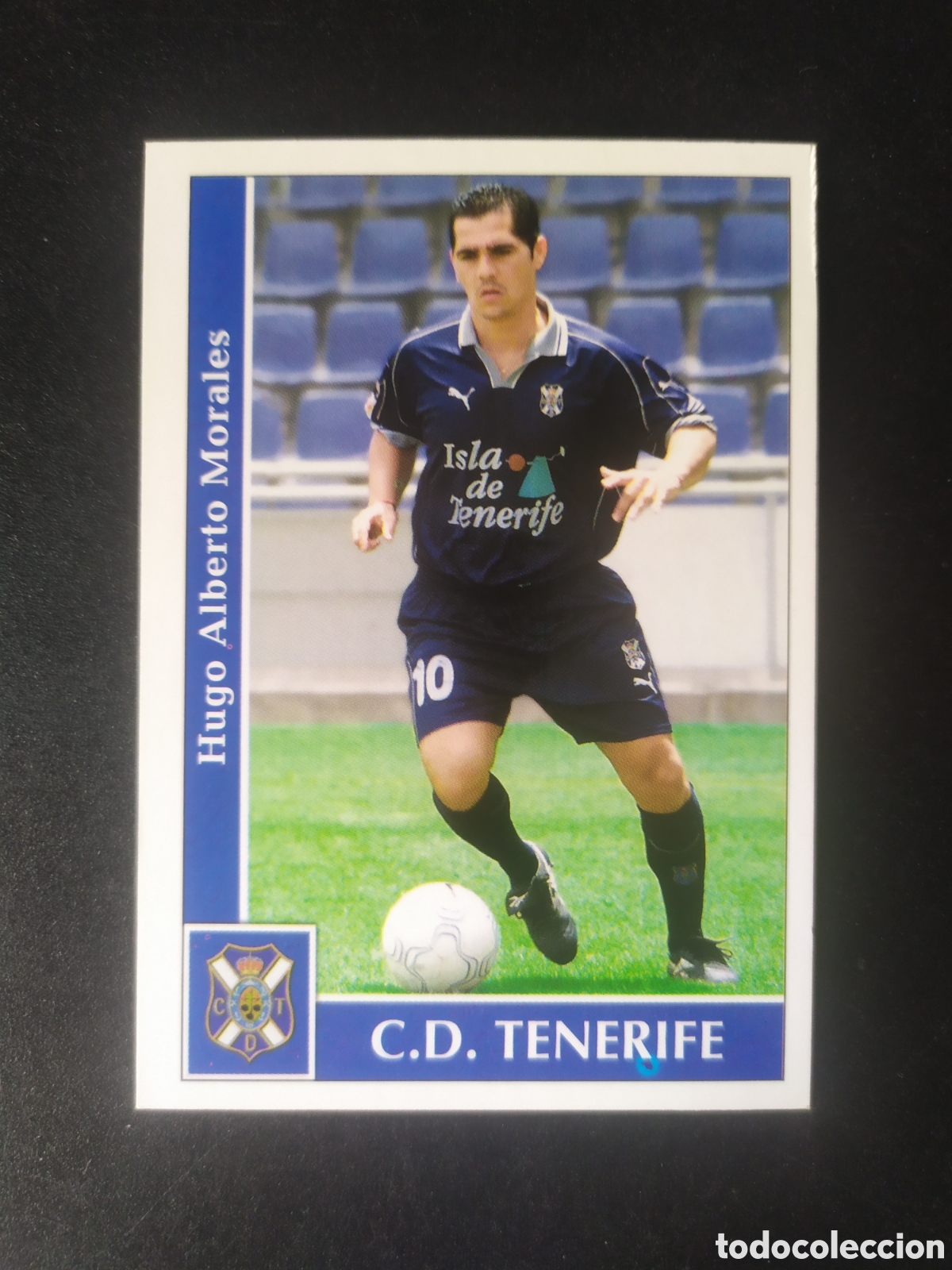 Cromos de f&uacute;tbol: Mundicromo fichas Liga 2001 2002 01 02 Hugo Morales n&deg; 412 Tenerife