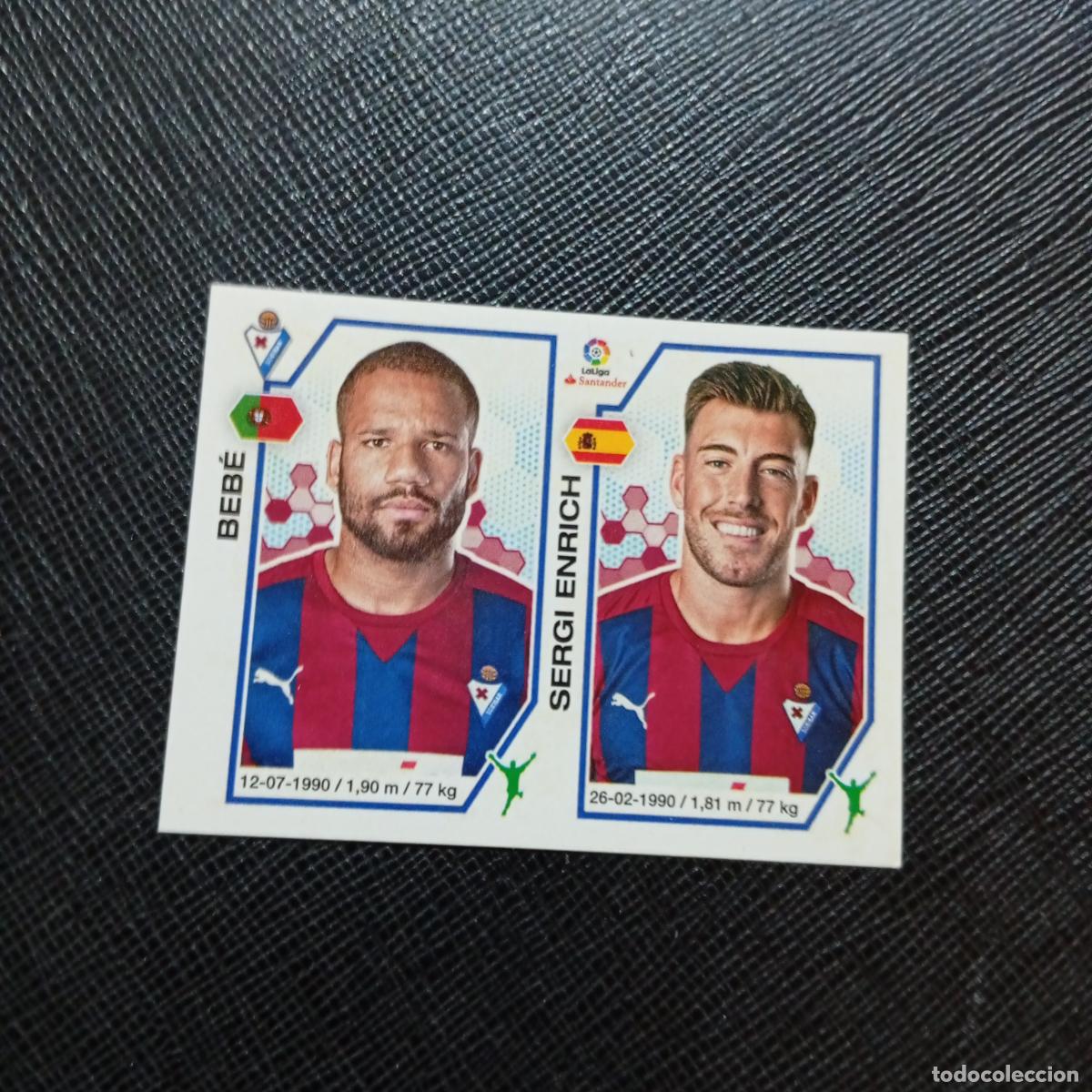 Cromos de f&uacute;tbol: 166 BEBE SERGI ENRICH EIBAR PANINI 2016 2017 CROMO 16 17 FUTBOL - SIN PEGAR - A215 PG18