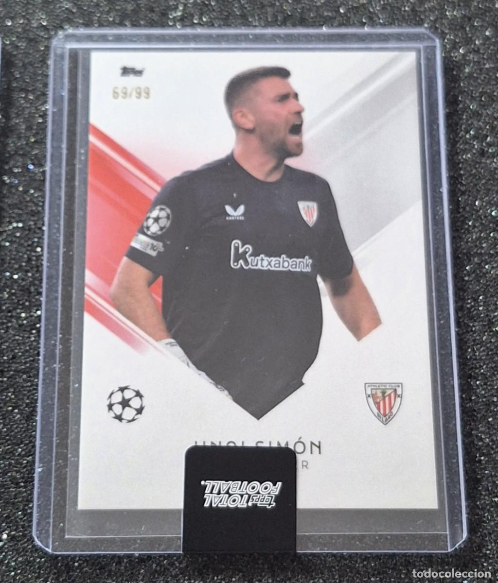 Cromos de f&uacute;tbol: Unai Simon Athletic de Bilbao Topps Total Football 69/99