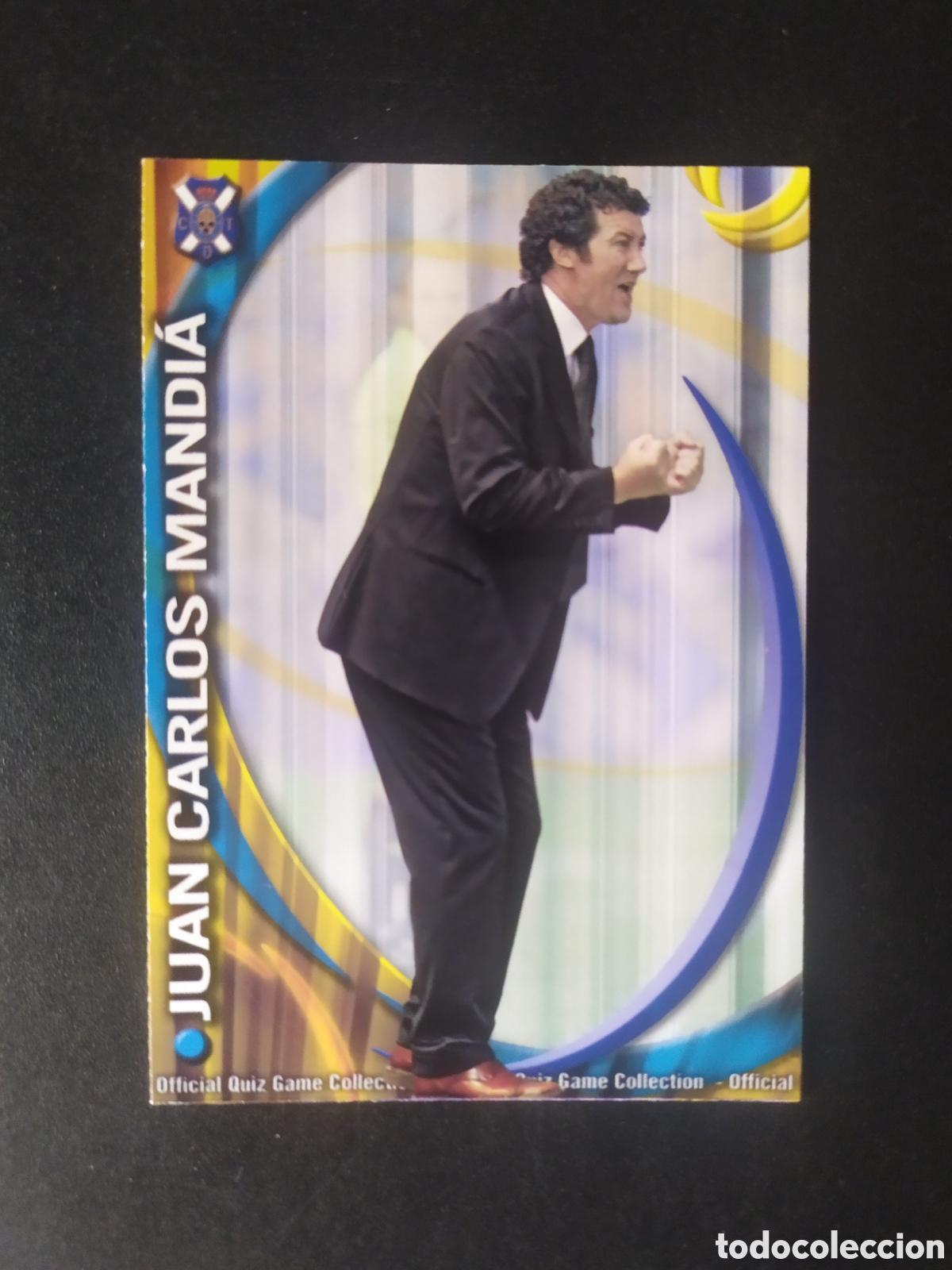 Cromos de f&uacute;tbol: Mundicromo fichas Liga 2010 2011 10 11 Juan Carlos Mandia n&deg; 735 Tenerife