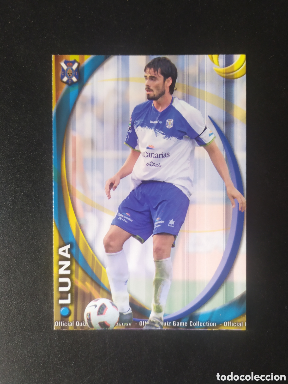 Cromos de f&uacute;tbol: Mundicromo fichas Liga 2010 2011 10 11 Luna n&deg; 740 Tenerife