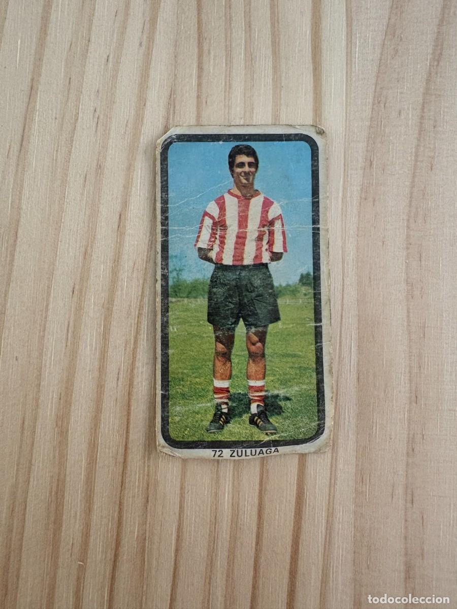 Football Stickers: ZULUAGA CROMO 72 RUIZ ROMERO FUTBOL 1974 1975 74 75 RECUPERADO DESPEGADO DIFICIL DOBLE