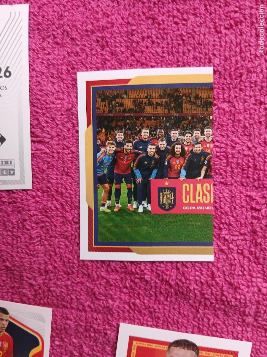 Cartes &agrave; collectionner de Football: espa&ntilde;a 2026 2 plantilla selecci&oacute;n espa&ntilde;ola panini carrefour family mundial de futbol (j)