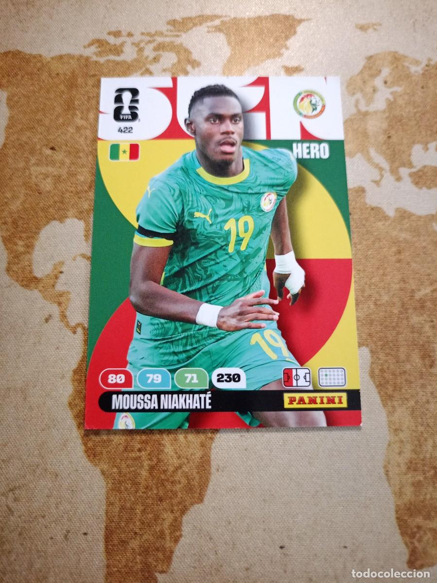 Cromos de f&uacute;tbol: Senegal 422 MOUSSA NIAKHAT&Eacute; Adrenalyn WORLD cup 2026