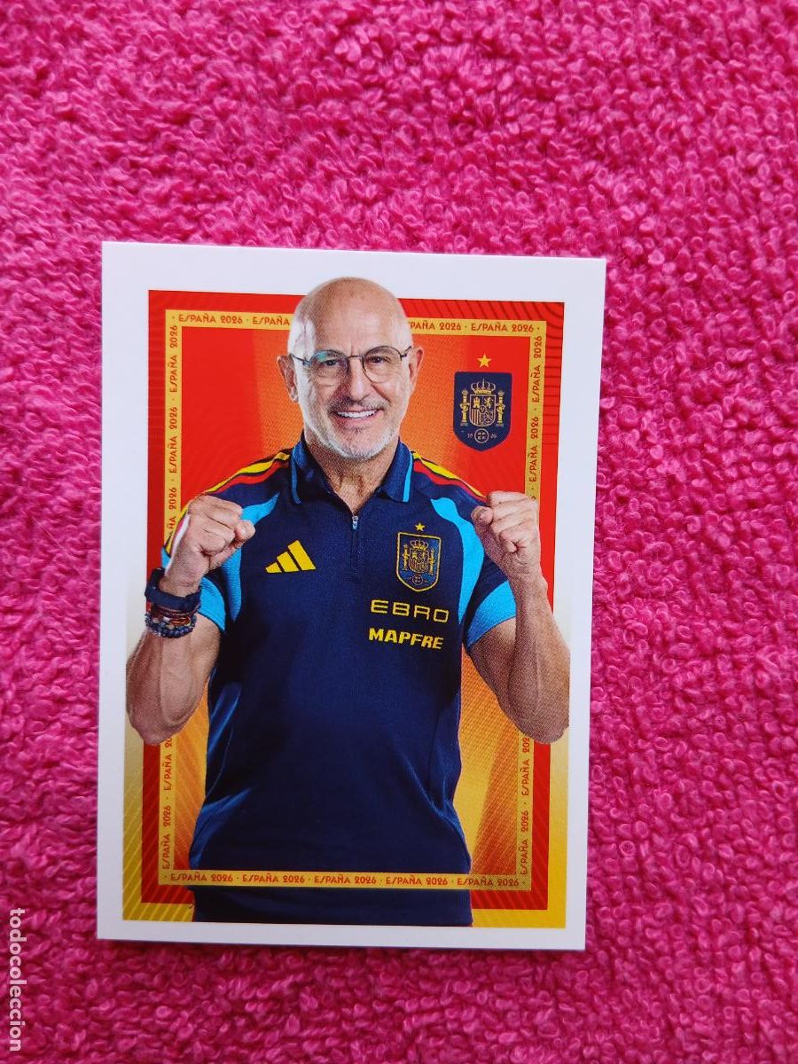 Cromos de f&uacute;tbol: espa&ntilde;a 2026 7 de la fuente selecci&oacute;n espa&ntilde;ola panini carrefour family mundial de futbol (I)