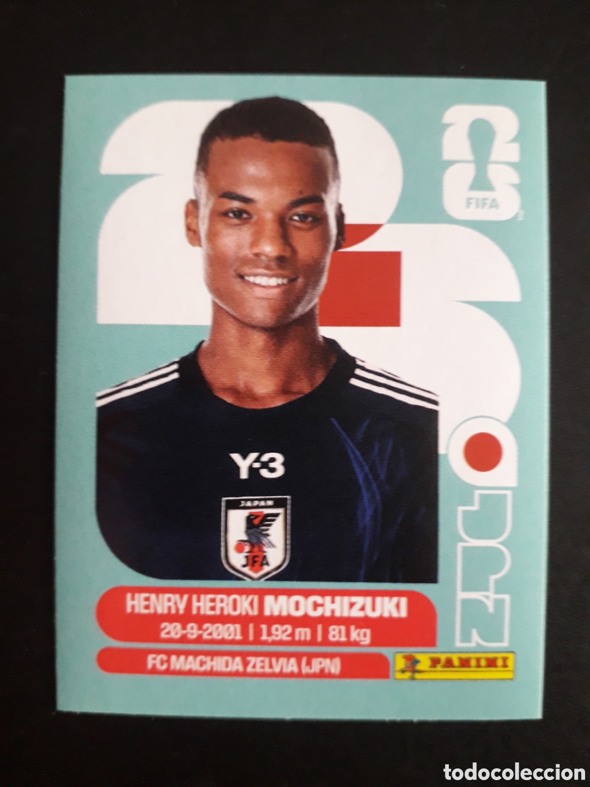 Cromos de f&uacute;tbol: MOCHIZUKI JAP&Oacute;N JPN 3 MUNDIAL F&Uacute;TBOL 2026 FIFA WORLD CUP PANINI SIN PEGAR PEDIDO M&Iacute;NIMO 3&euro;