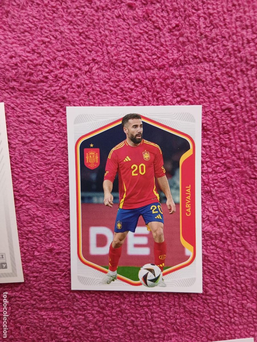 Cromos de f&uacute;tbol: espa&ntilde;a 2026 16 carvajal selecci&oacute;n espa&ntilde;ola panini carrefour family mundial de futbol (I)