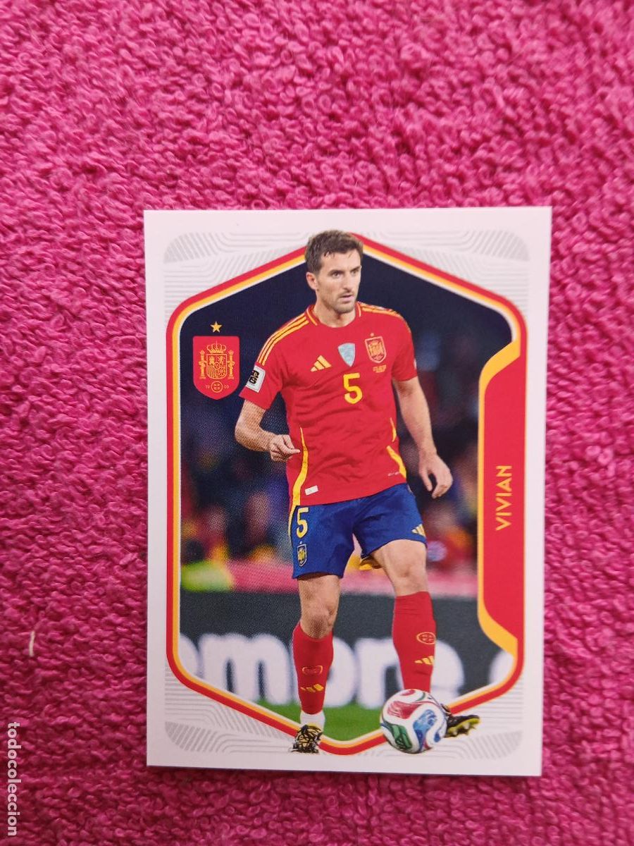 Cromos de f&uacute;tbol: espa&ntilde;a 2026 18 vivian selecci&oacute;n espa&ntilde;ola panini carrefour family mundial de futbol (I)