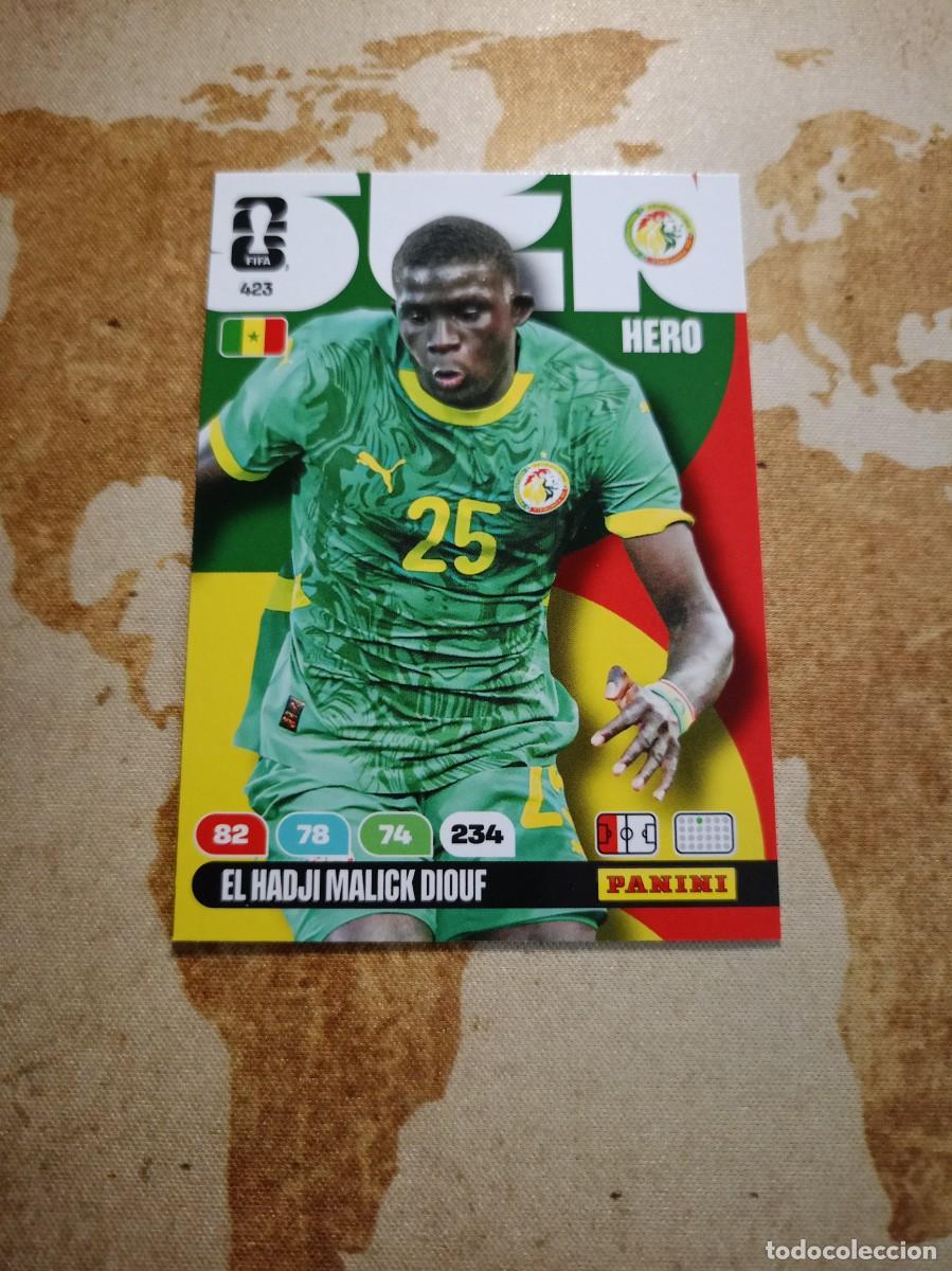 Cromos de f&uacute;tbol: Senegal 423 EL HADJI MALICK DIOUF Adrenalyn WORLD cup 2026