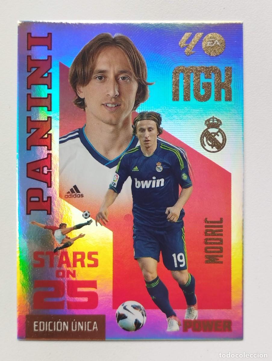 Cartes &agrave; collectionner de Football: CROMO CARD 2026 2027 MEGACRACKS 27 26 MGK PANINI STARS ON 25 POWER MODRIC 445P REAL MADRID