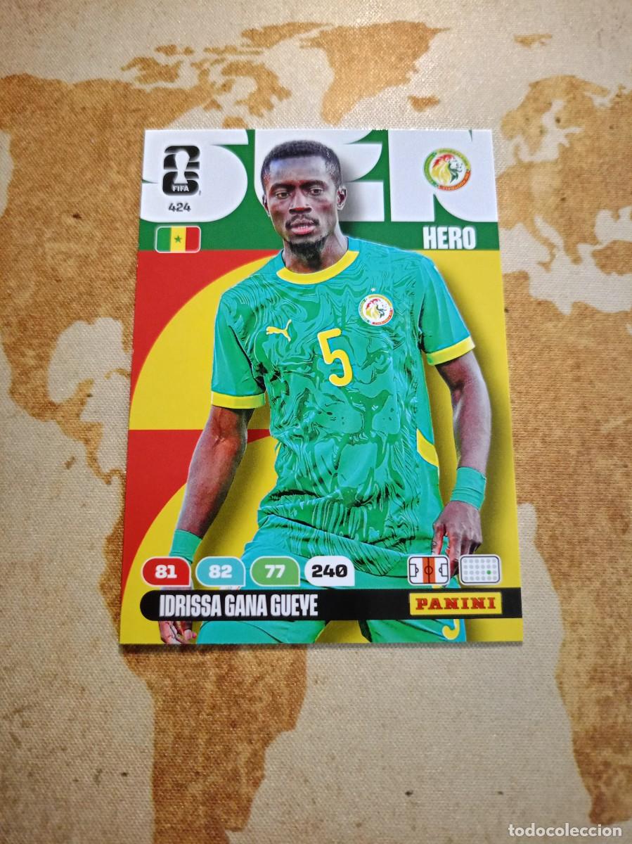 Cromos de f&uacute;tbol: Senegal 424 IDRISSA GANA GUEYE Adrenalyn WORLD cup 2026