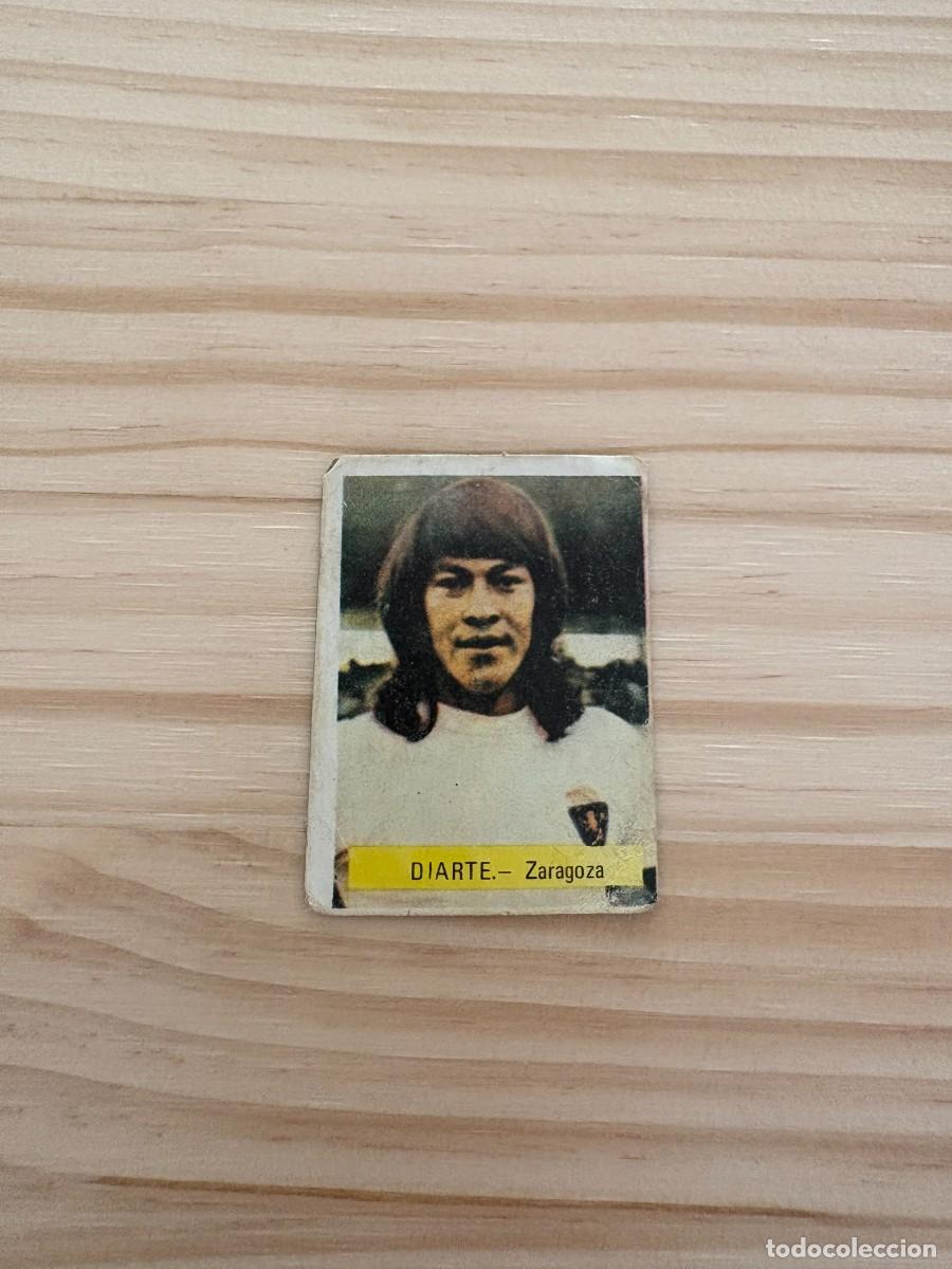 Football Stickers: DIARTE CROMO FINI FUTBOL 1975 1976 75 76 SIN PEGAR NUNCA PEGADO DIFICIL ZARAGOZA