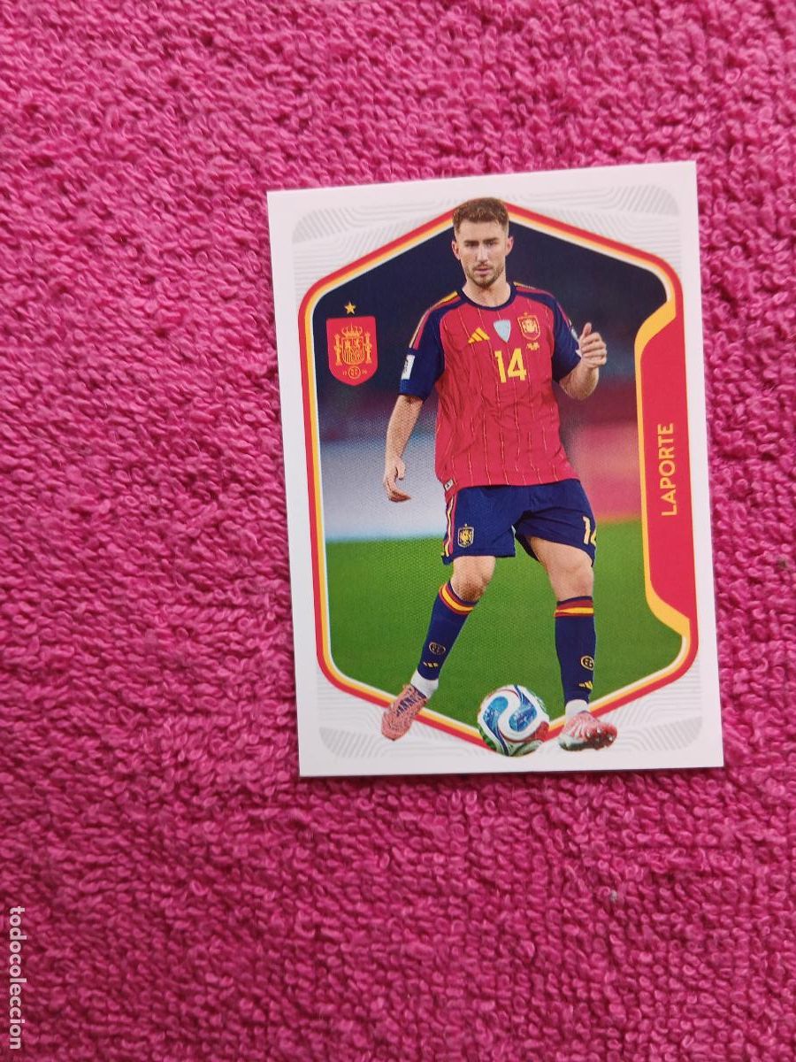 Cromos de f&uacute;tbol: espa&ntilde;a 2026 20 laporte selecci&oacute;n espa&ntilde;ola panini carrefour family mundial de futbol (I)
