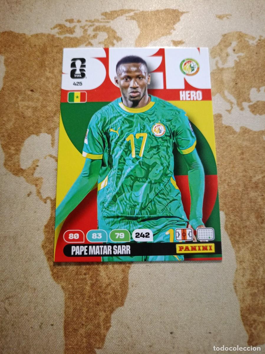 Cromos de f&uacute;tbol: Senegal 425 PAPE MATAR SARR Adrenalyn WORLD cup 2026