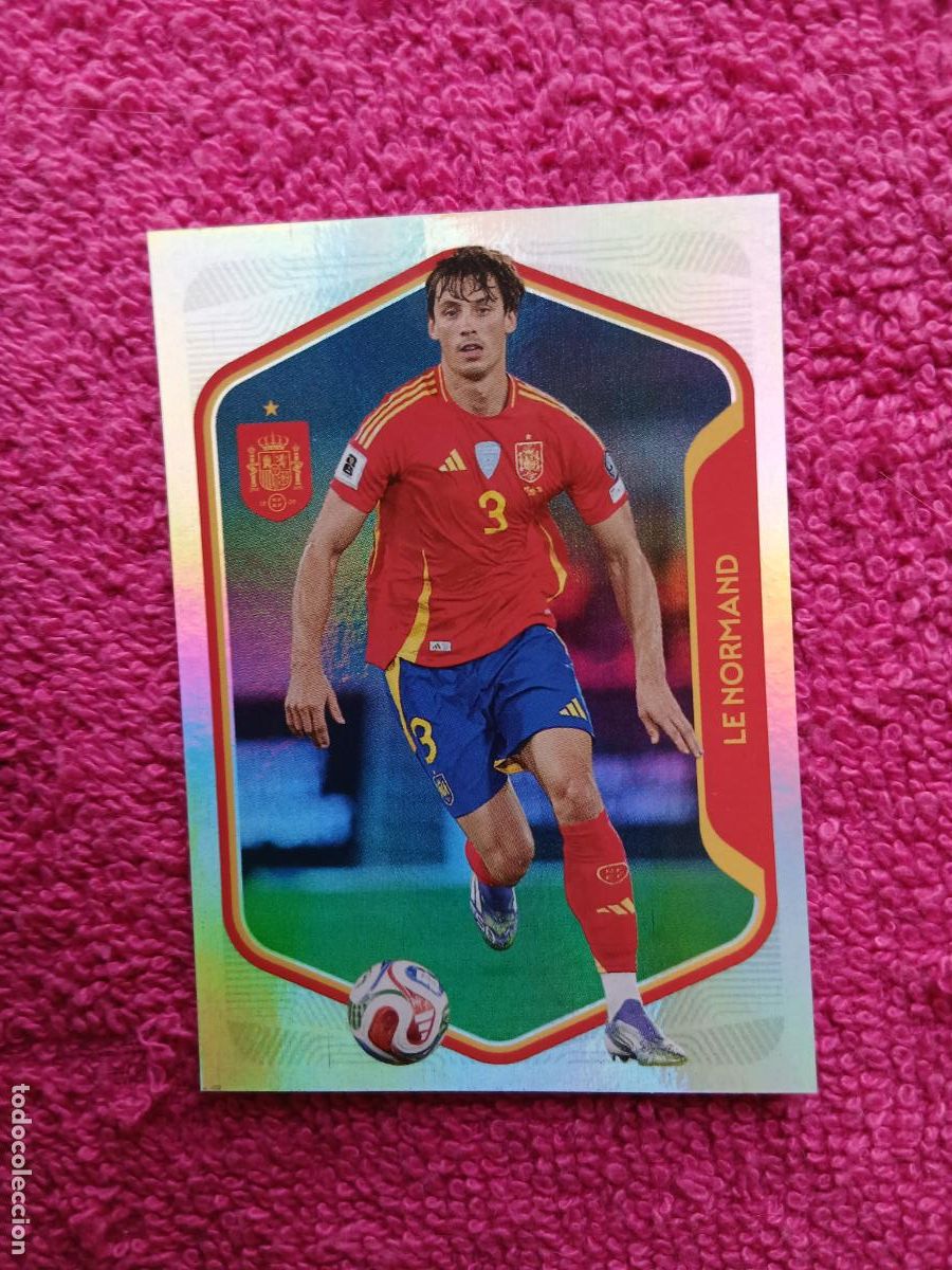 Cromos de f&uacute;tbol: espa&ntilde;a 2026 26 le normand selecci&oacute;n espa&ntilde;ola panini carrefour family mundial de futbol (I)