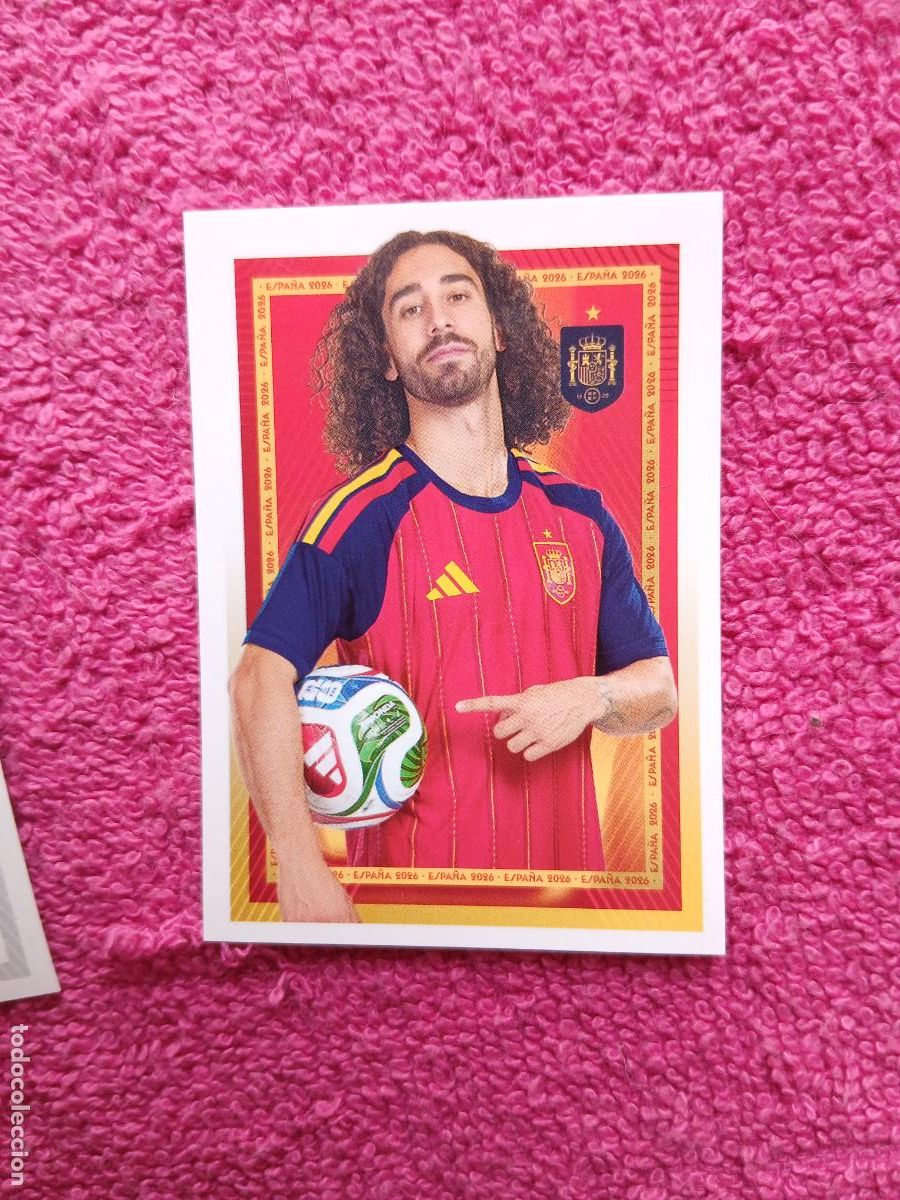 Cromos de f&uacute;tbol: espa&ntilde;a 2026 27 cucurella selecci&oacute;n espa&ntilde;ola panini carrefour family mundial de futbol (I)