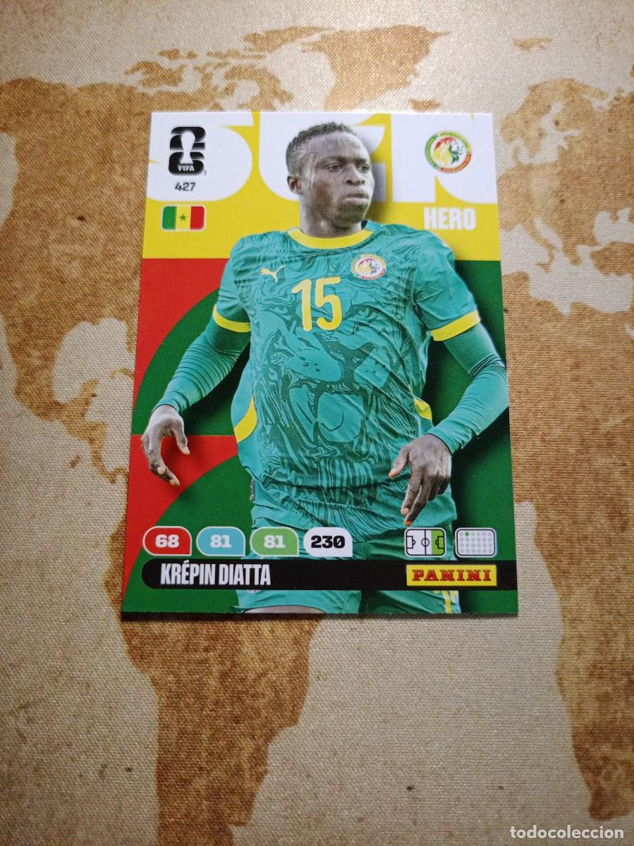 Cromos de f&uacute;tbol: Senegal 427 KR&Eacute;PIN D&Iacute;ATTA Adrenalyn WORLD cup 2026