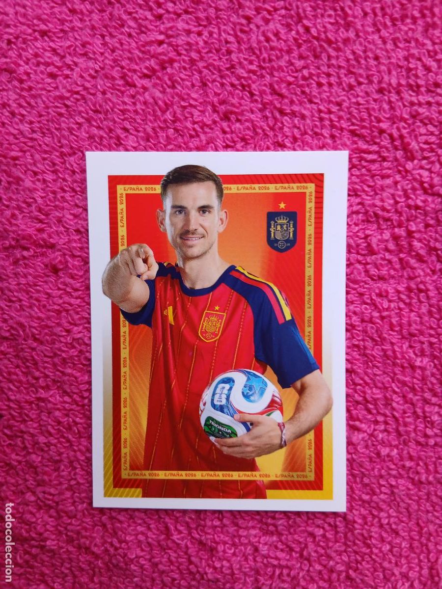 Cromos de f&uacute;tbol: espa&ntilde;a 2026 35 fabi&aacute;n selecci&oacute;n espa&ntilde;ola panini carrefour family mundial de futbol (j)