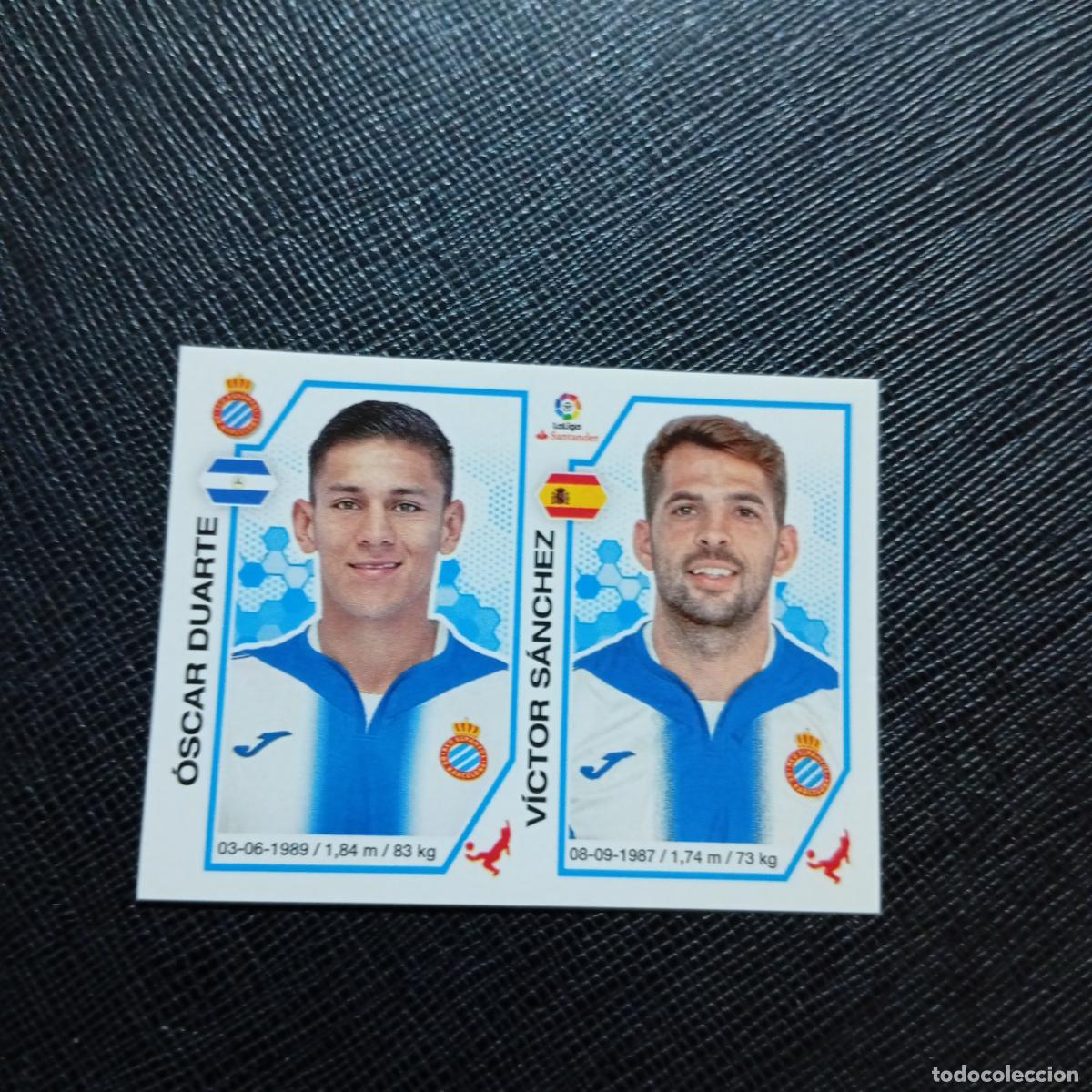 Fu&szlig;ball-Sticker: 169 OSCAR DUARTE VICTOR SANCHEZ ESPA&Ntilde;OL PANINI 2016 2017 CROMO 16 17 FUTBOL - SIN PEGAR - A215 PG18