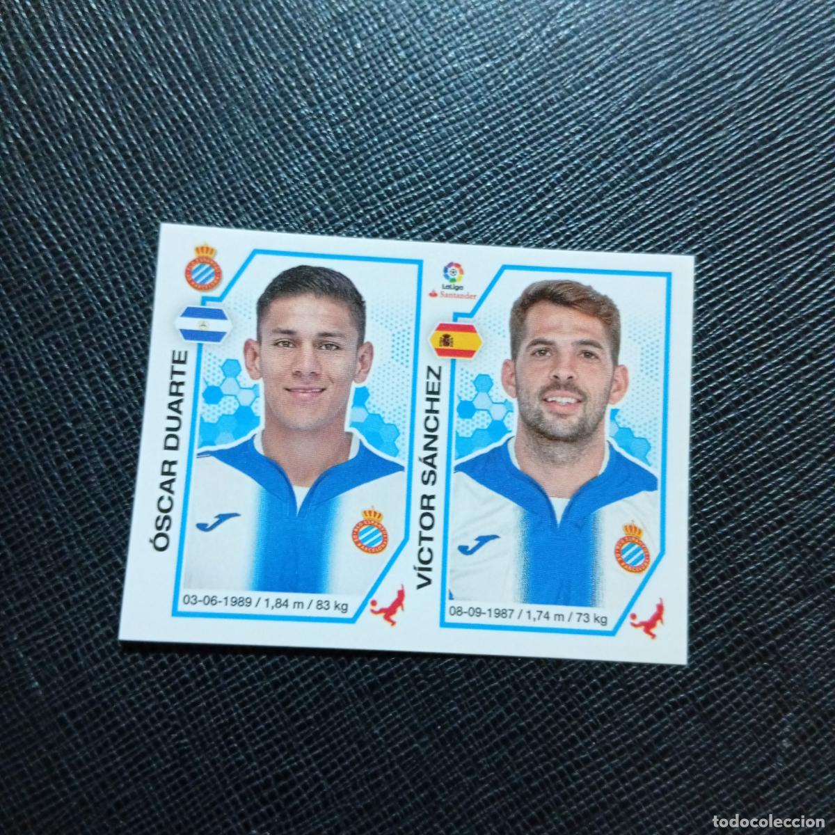 Fu&szlig;ball-Sticker: 169 OSCAR DUARTE VICTOR SANCHEZ ESPA&Ntilde;OL PANINI 2016 2017 CROMO 16 17 FUTBOL - SIN PEGAR - A215 PG18
